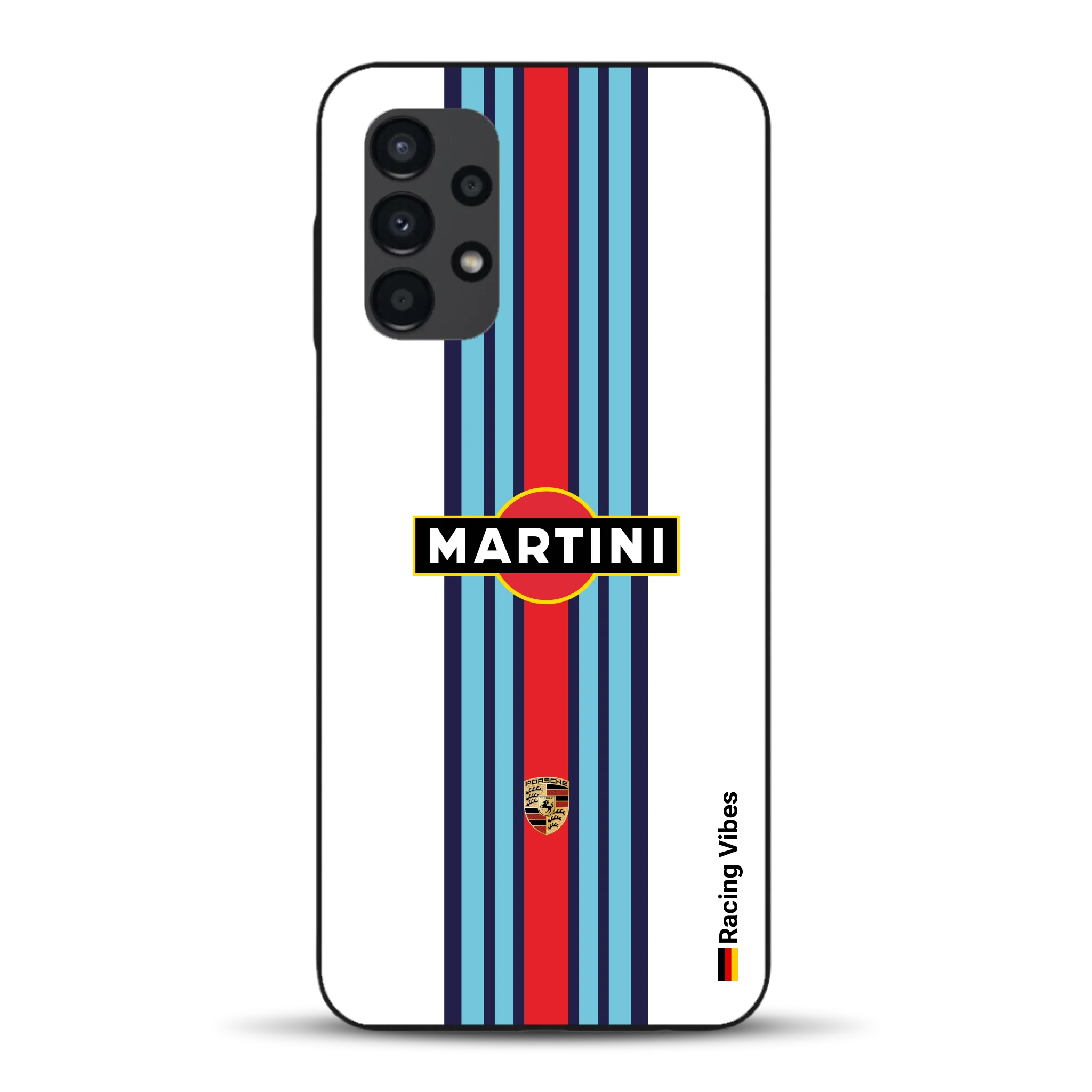 Martini Porsche Livery #1 - Individuelle Handyhülle für Samsung