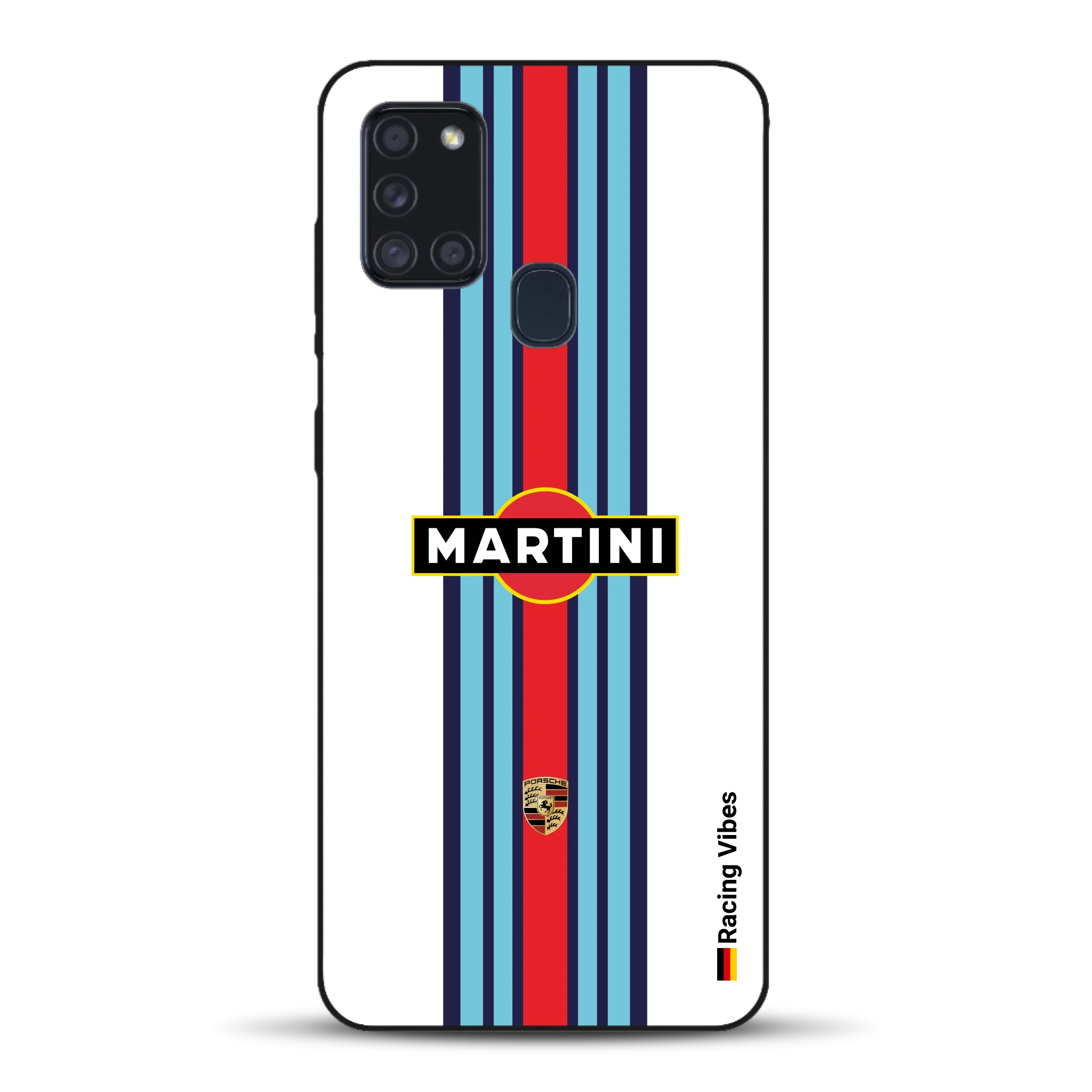 Martini Porsche Livery #1 - Individuelle Handyhülle für Samsung