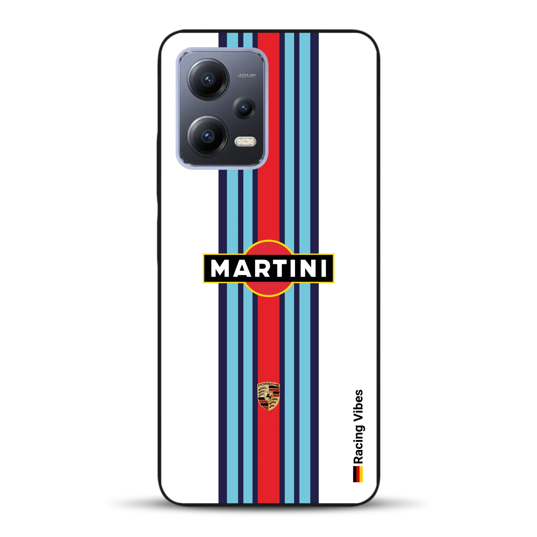 Martini Porsche Livery #1 - Custodia per cellulare personalizzata per Xiaomi