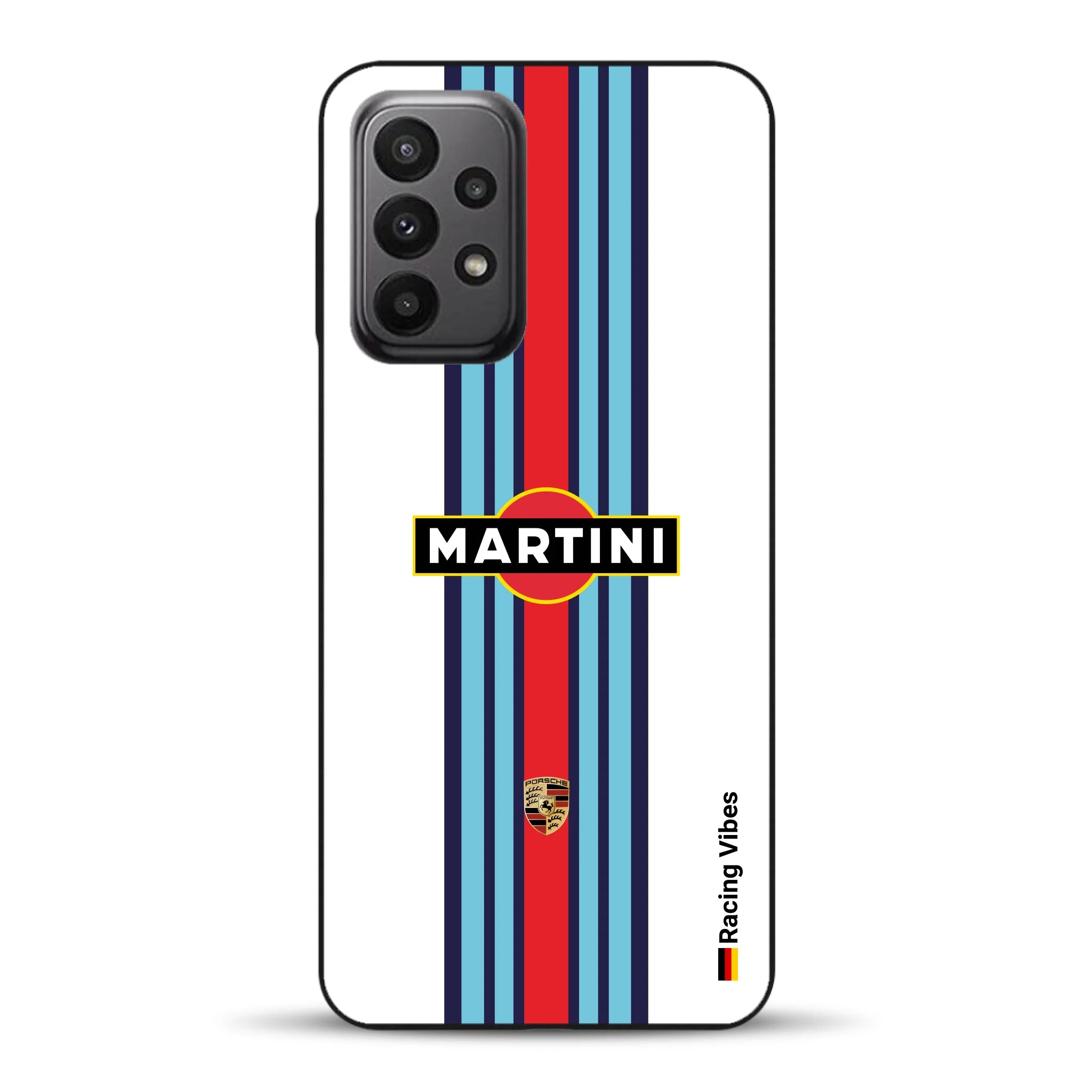 Martini Porsche Livery #1 - Individuelle Handyhülle für Samsung
