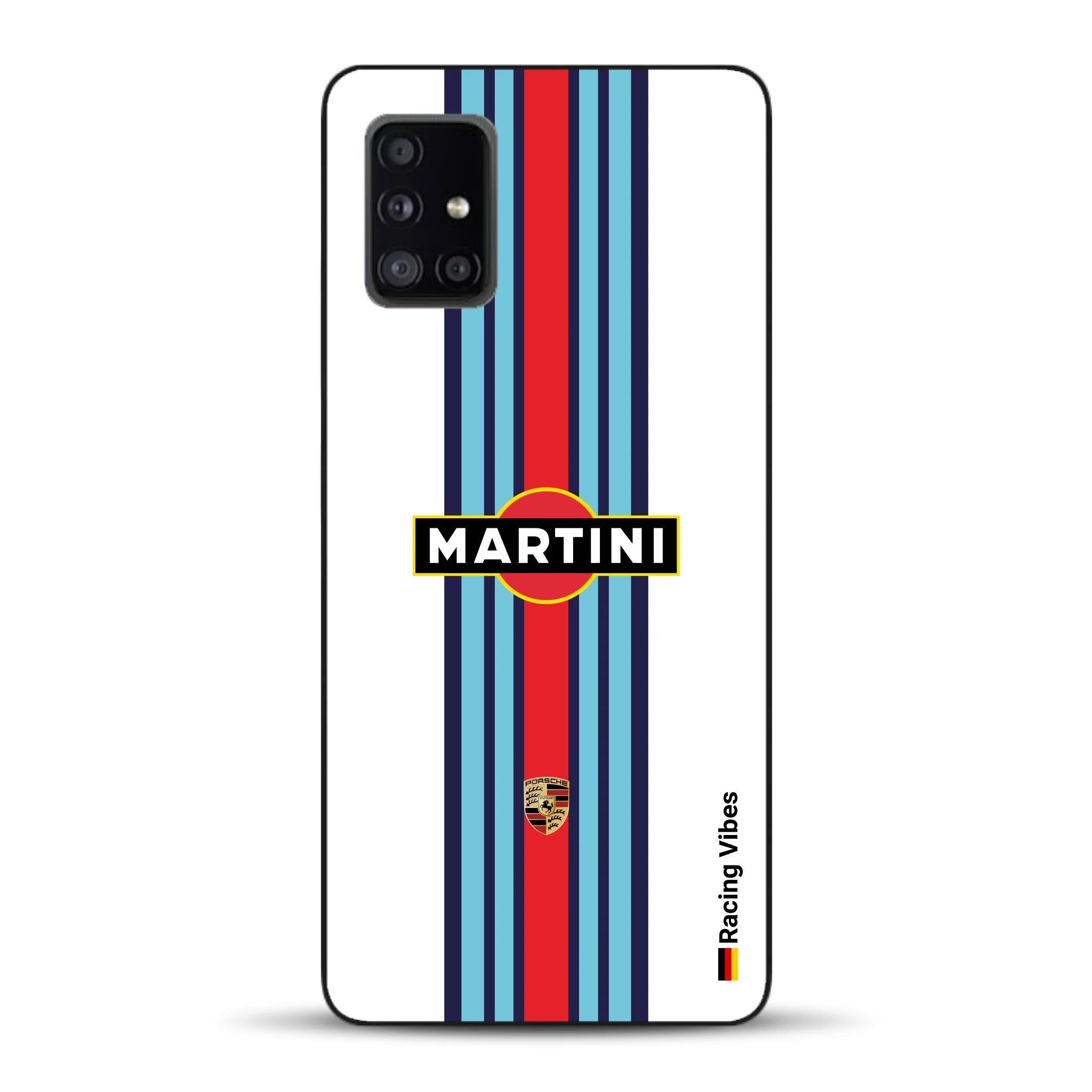 Martini Porsche Livery #1 - Individuelle Handyhülle für Samsung