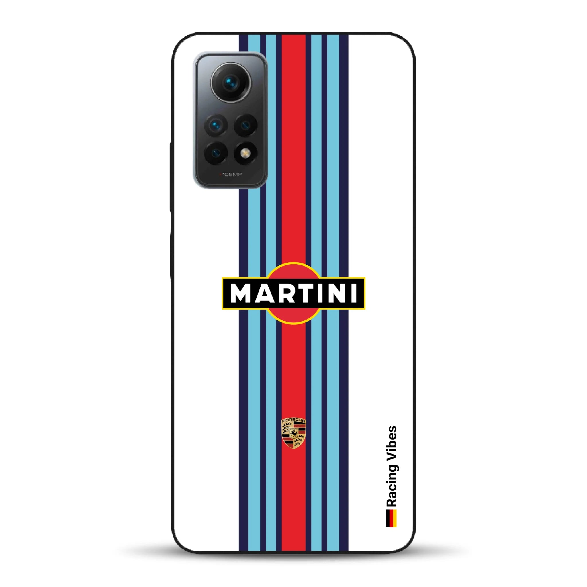 Martini Porsche Livery #1 - Custodia per cellulare personalizzata per Xiaomi