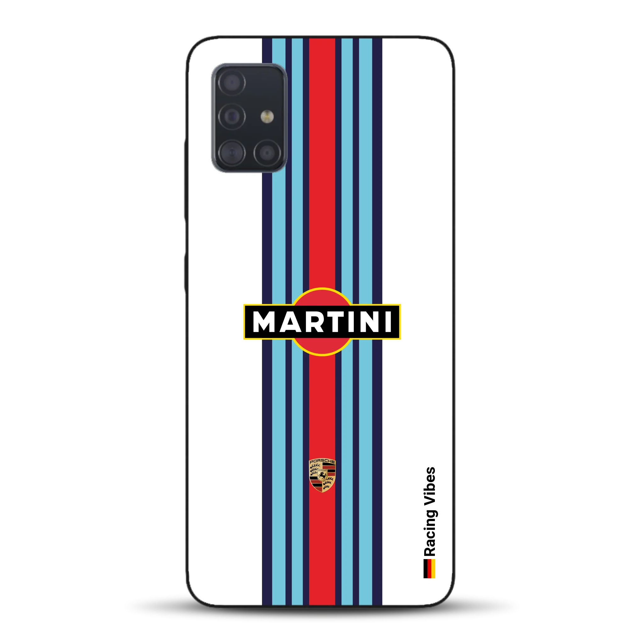 Martini Porsche Livery #1 - Individuelle Handyhülle für Samsung