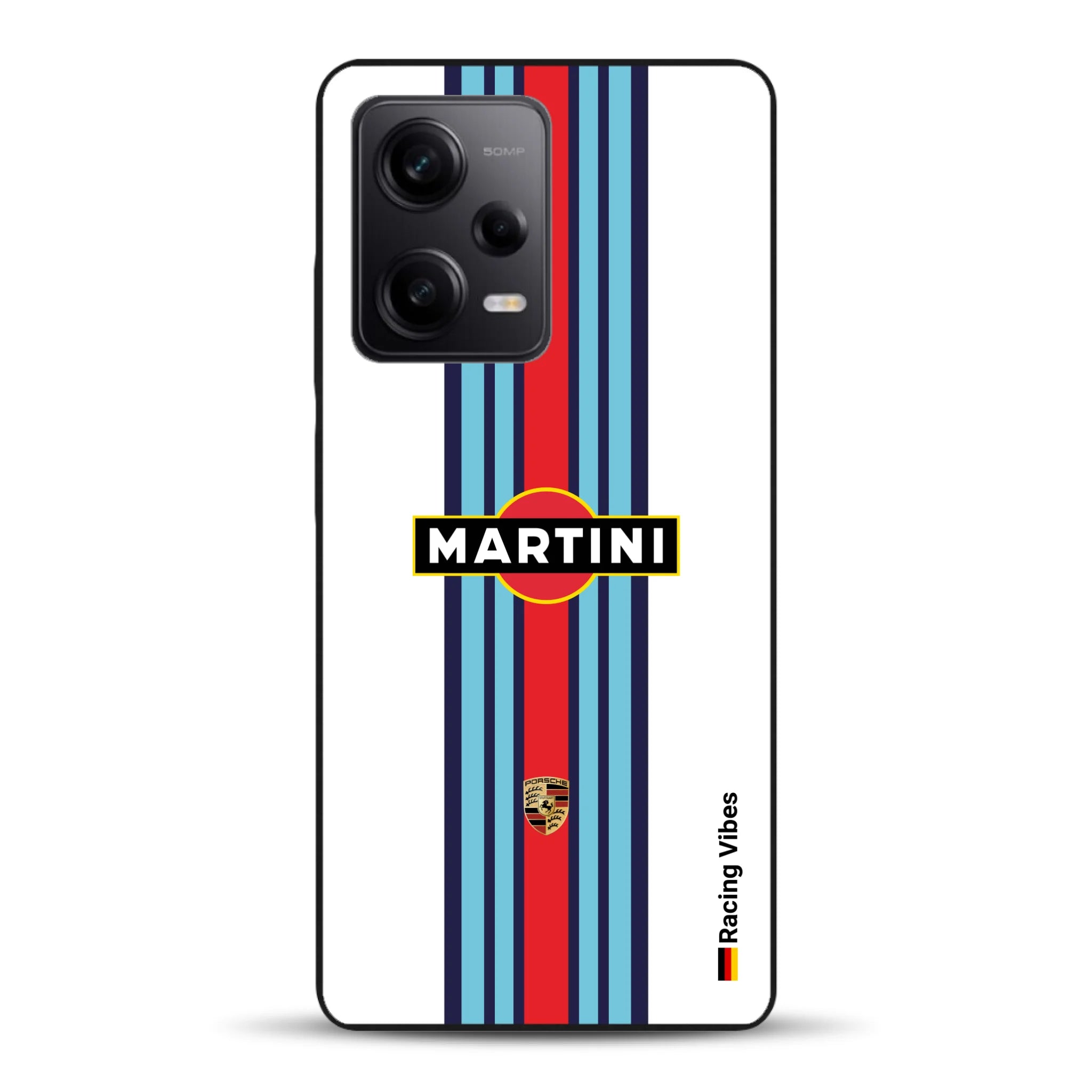 Martini Porsche Livery #1 - Custodia per cellulare personalizzata per Xiaomi