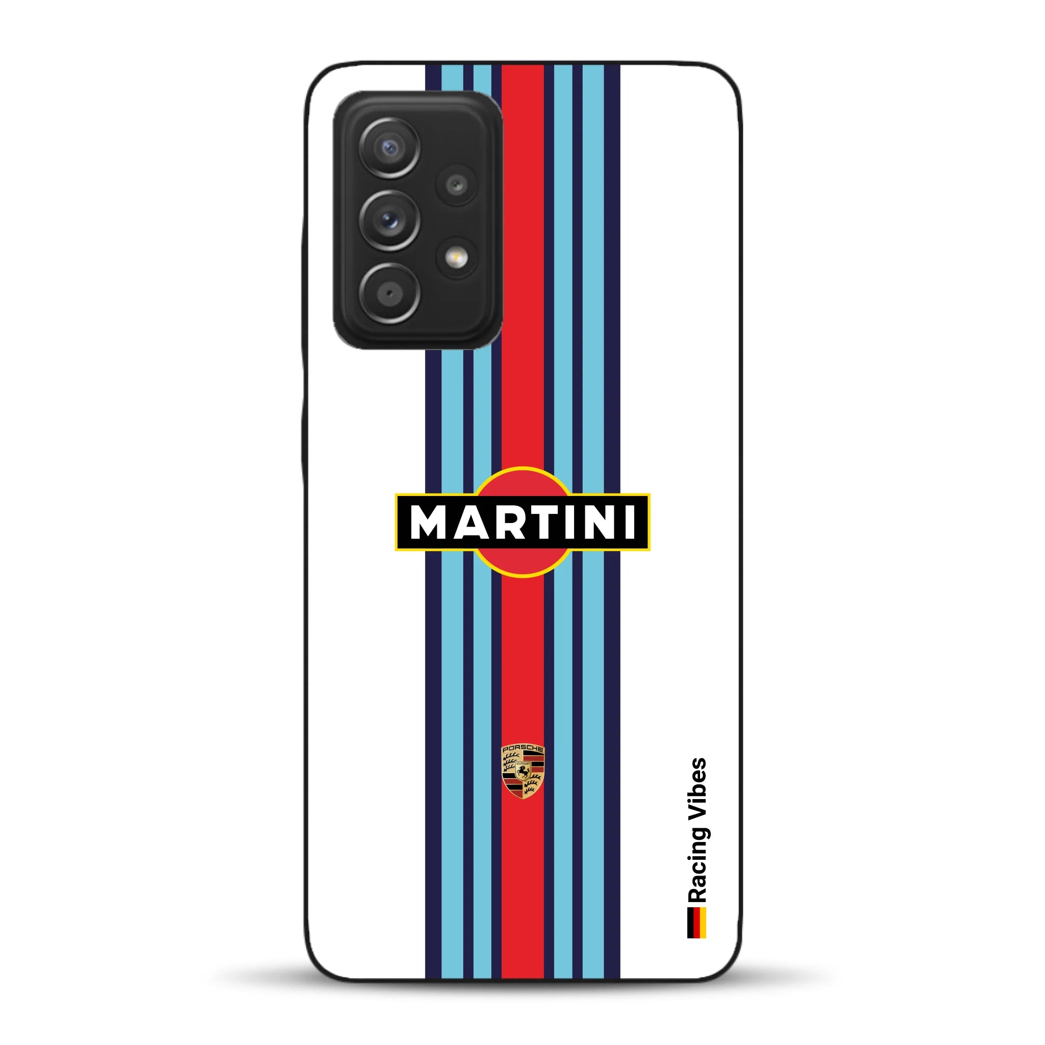 Martini Porsche Livery #1 - Individuelle Handyhülle für Samsung
