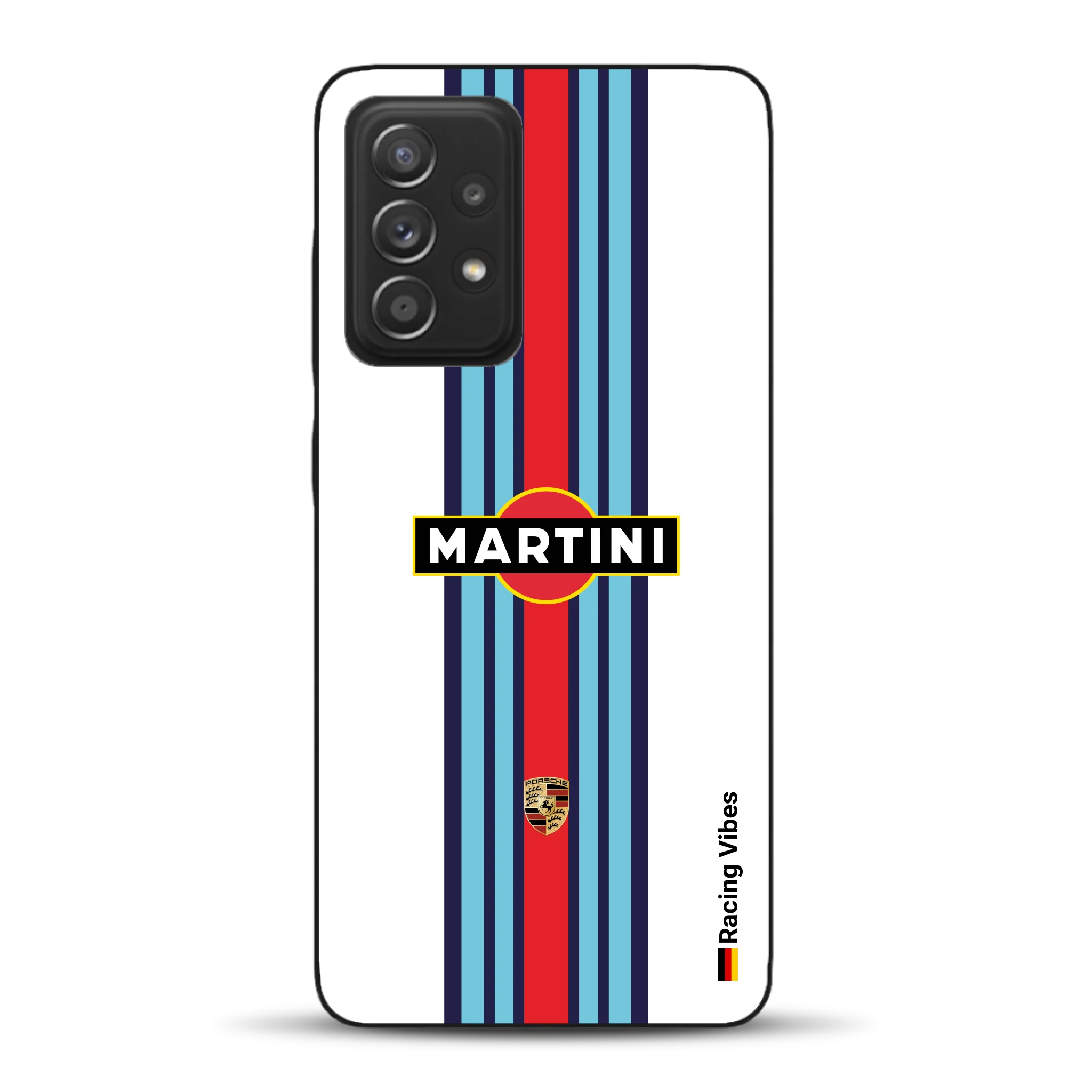 Martini Porsche Livery #1 - Individuelle Handyhülle für Samsung