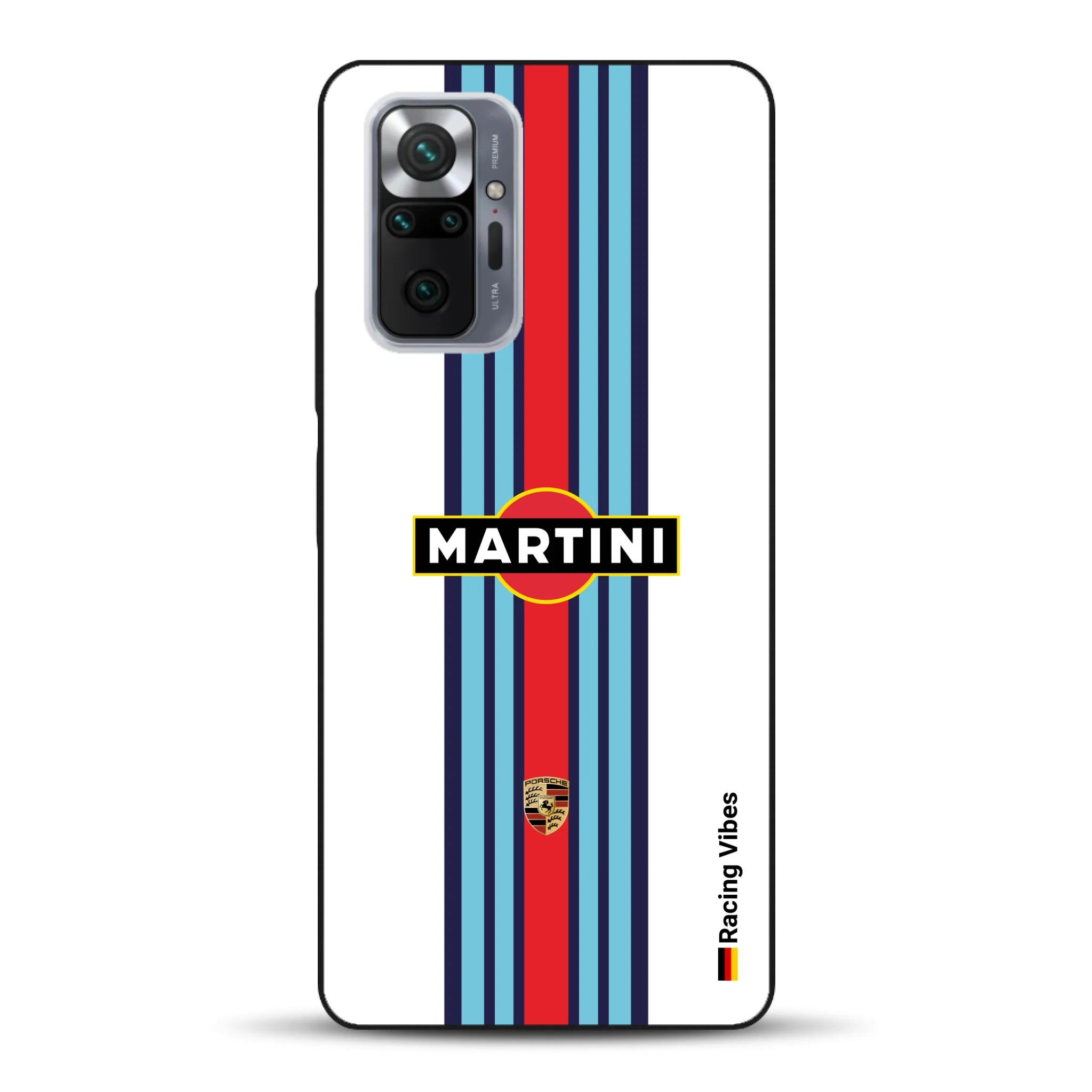 Martini Porsche Livery #1 - Custodia per cellulare personalizzata per Xiaomi