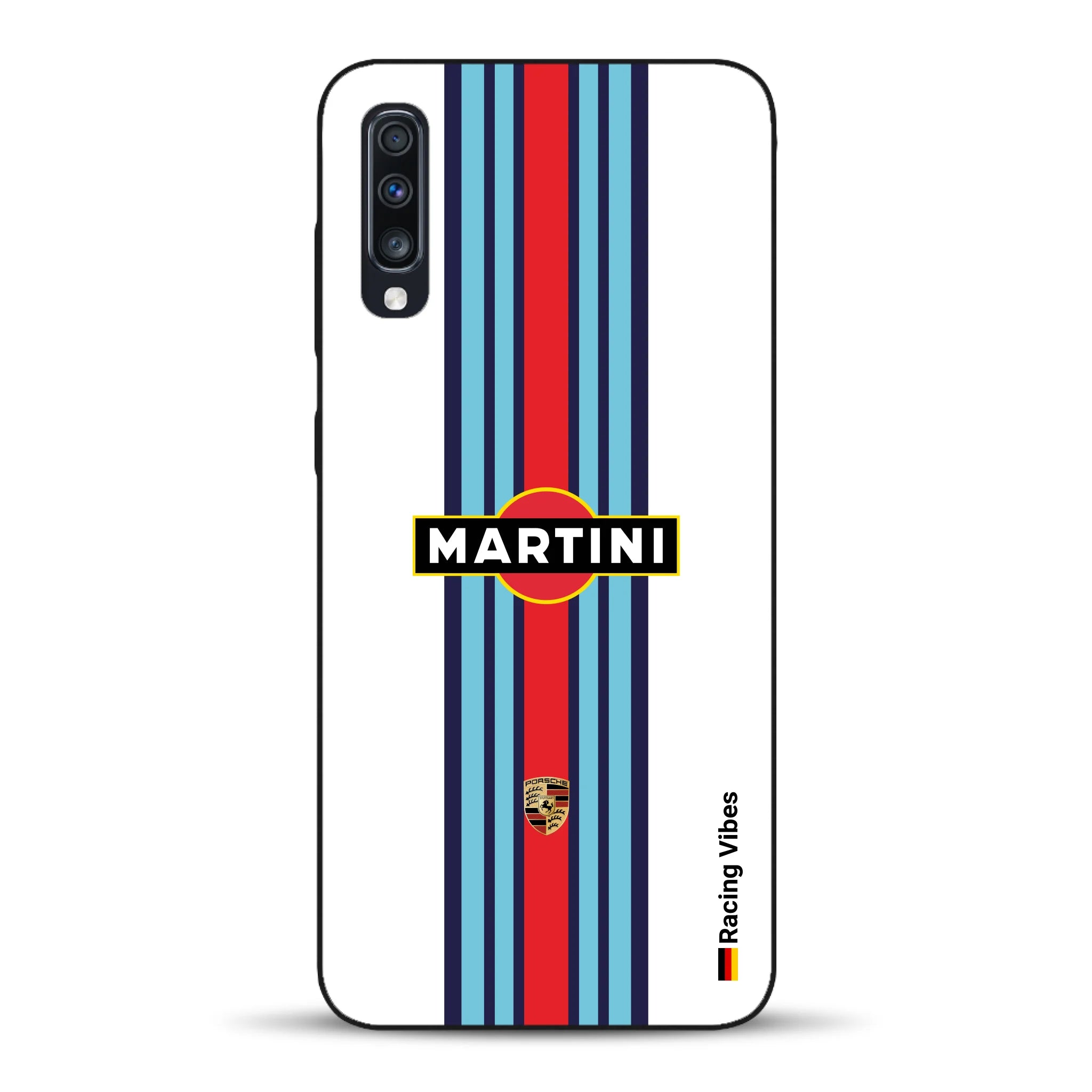 Martini Porsche Livery #1 - Individuelle Handyhülle für Samsung