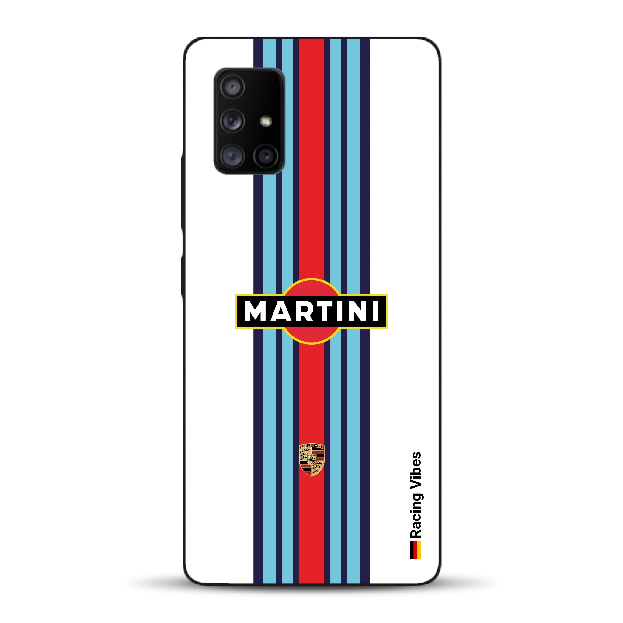 Martini Porsche Livery #1 - Individuelle Handyhülle für Samsung