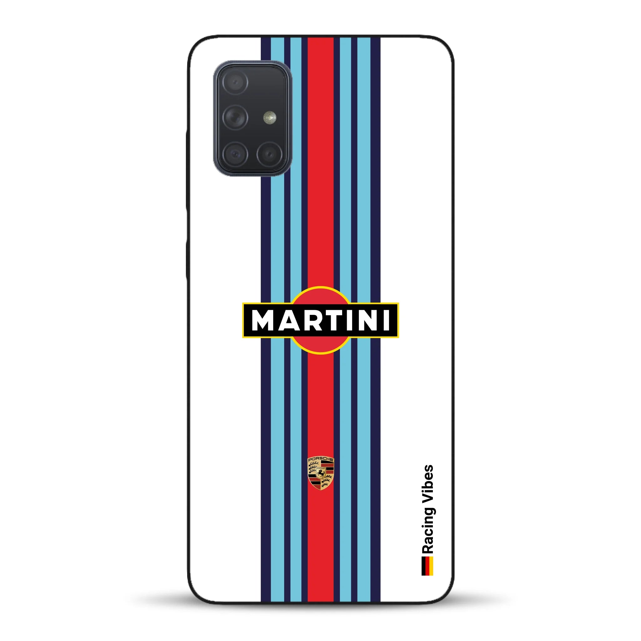 Martini Porsche Livery #1 - Individuelle Handyhülle für Samsung