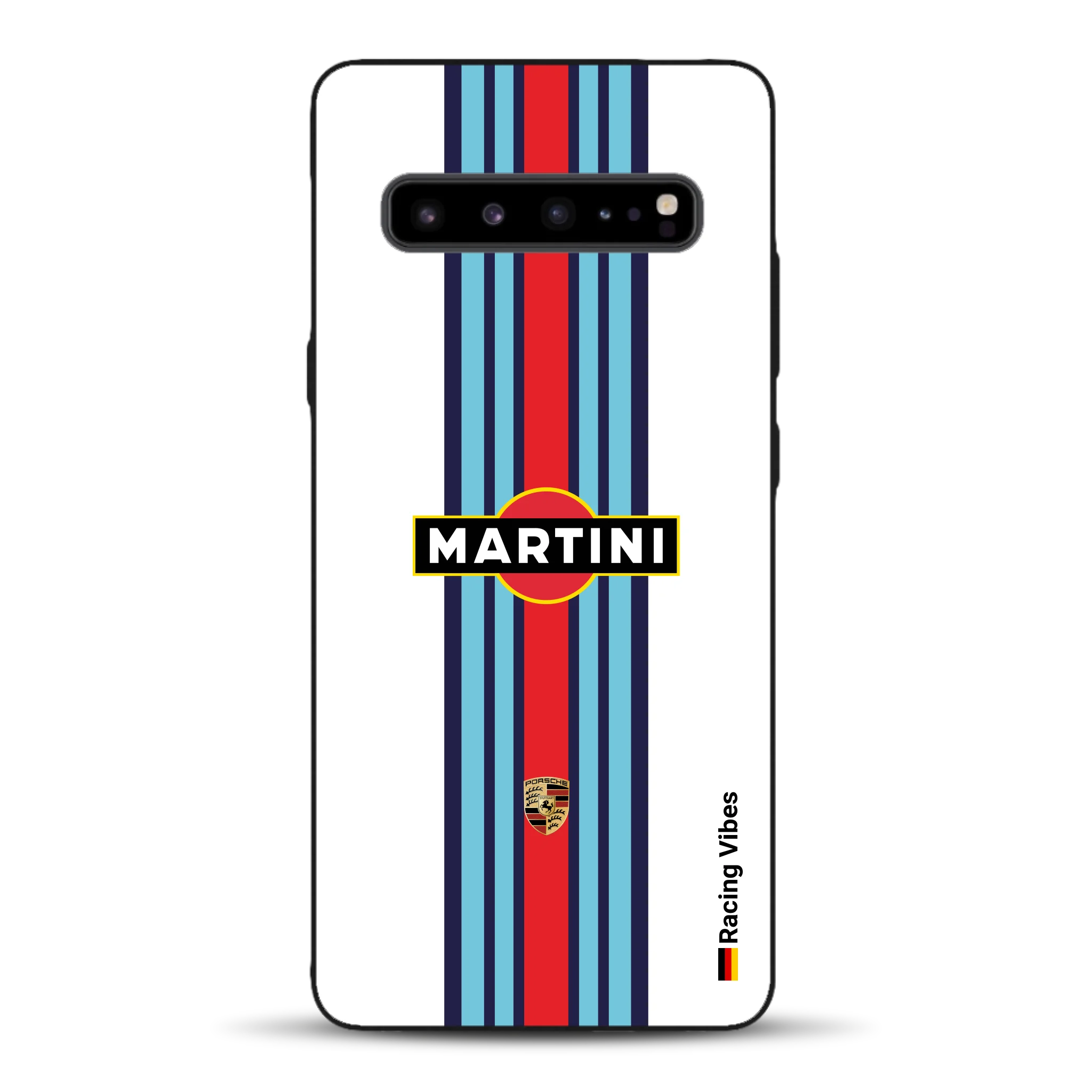 Martini Porsche Livery #1 - Individuelle Handyhülle für Samsung