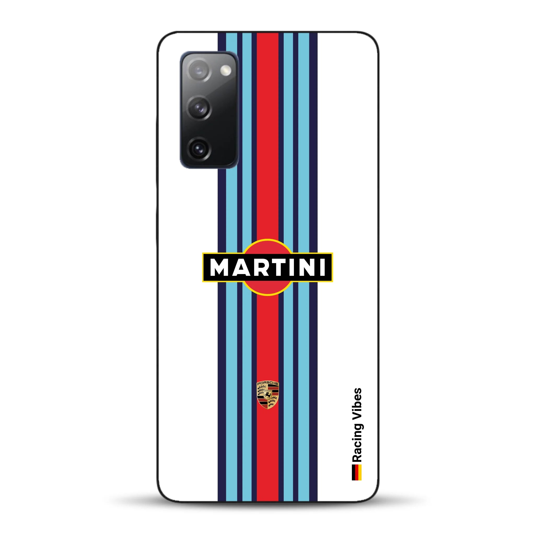 Martini Porsche Livery #1 - Individuelle Handyhülle für Samsung