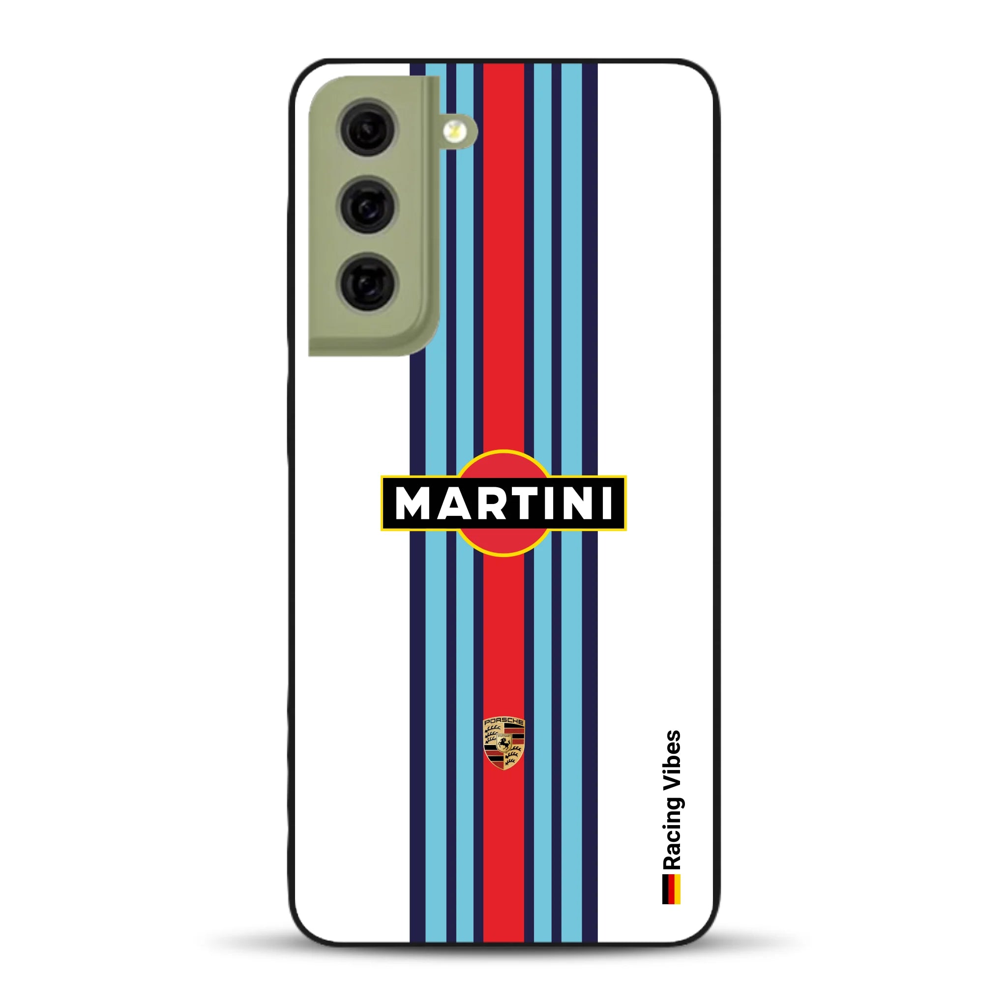 Martini Porsche Livery #1 - Individuelle Handyhülle für Samsung