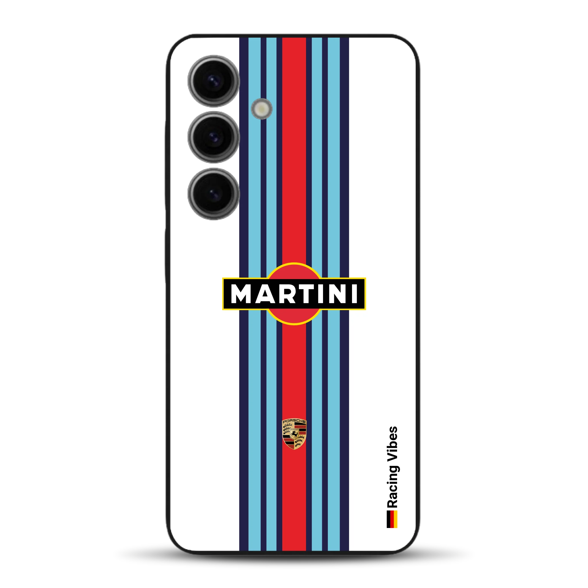 Martini Porsche Livery #1 - Individuelle Handyhülle für Samsung