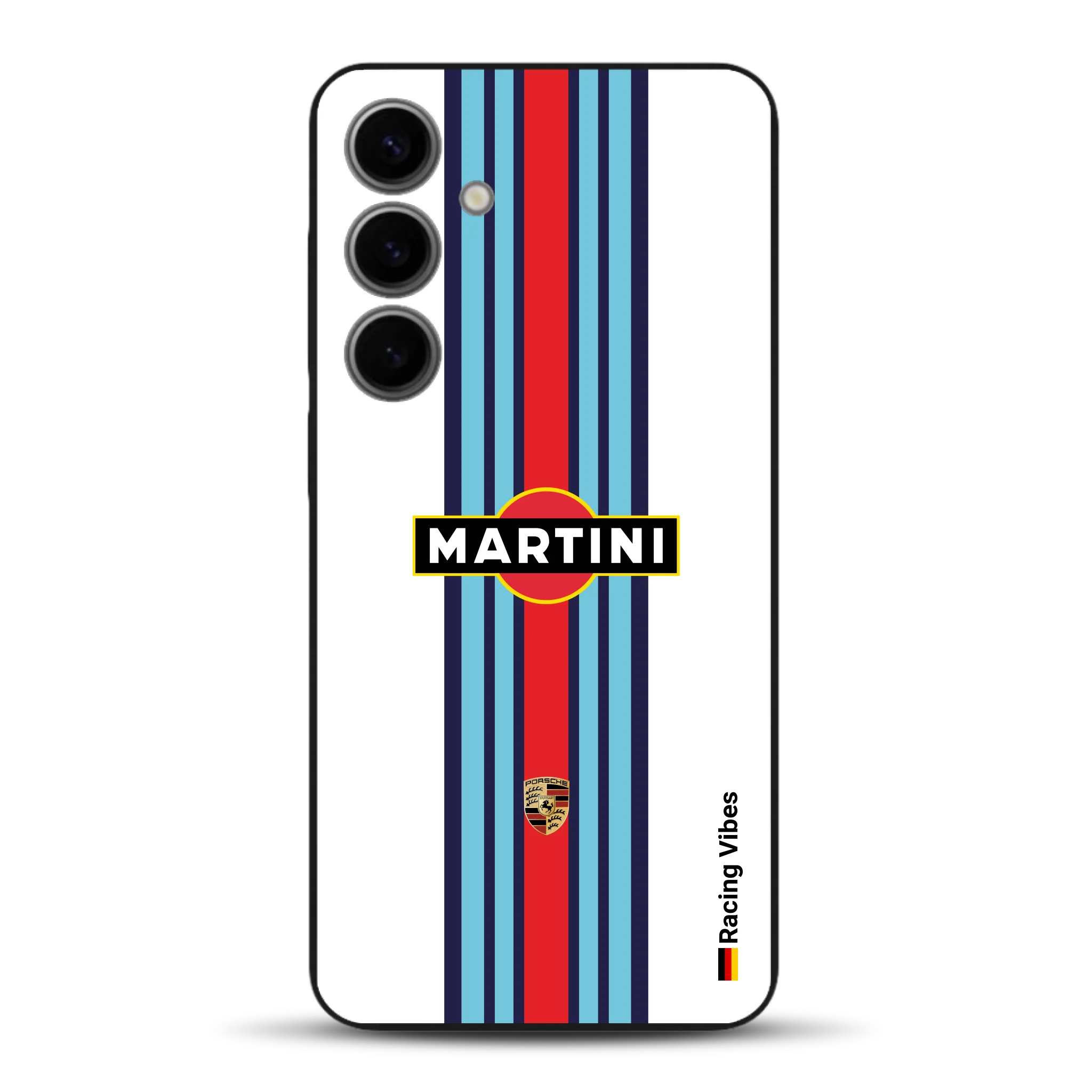 Martini Porsche Livery #1 - Individuelle Handyhülle für Samsung