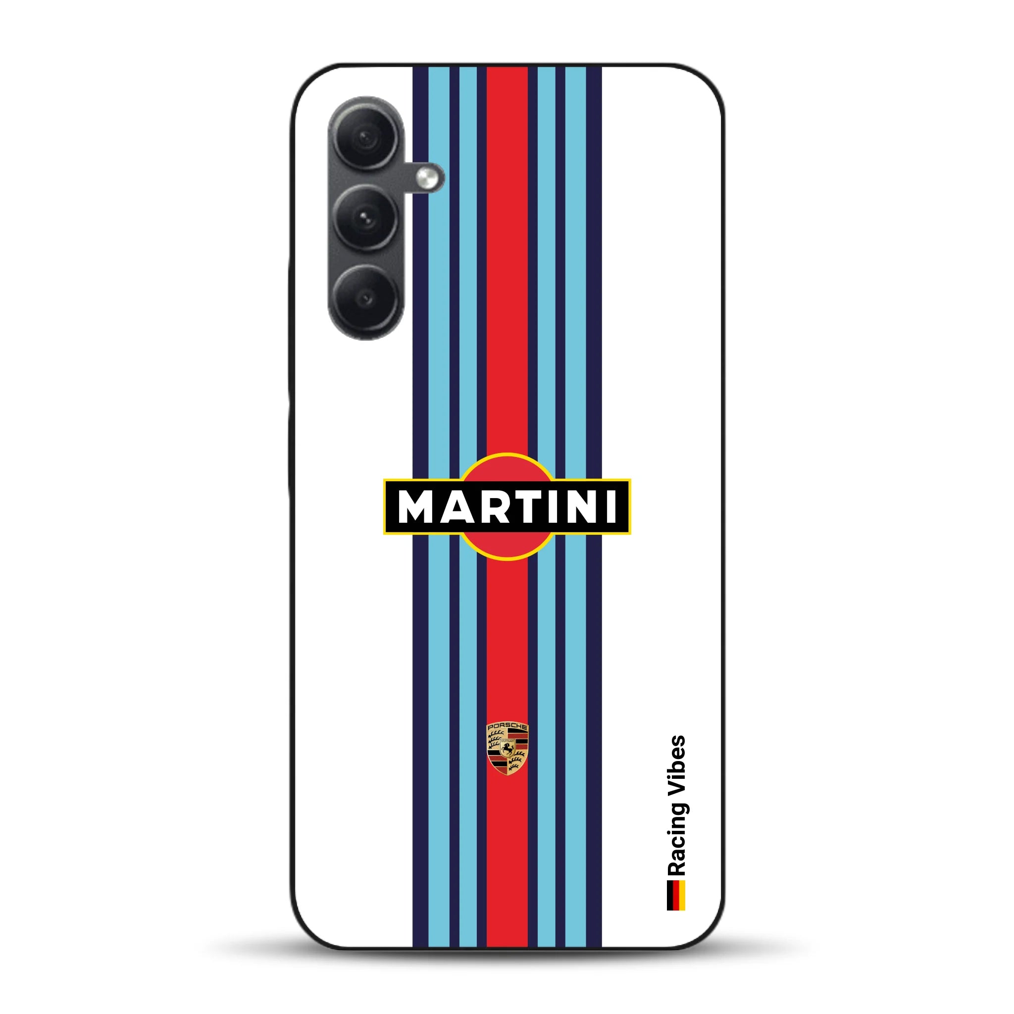 Martini Porsche Livery #1 - Individuelle Handyhülle für Samsung