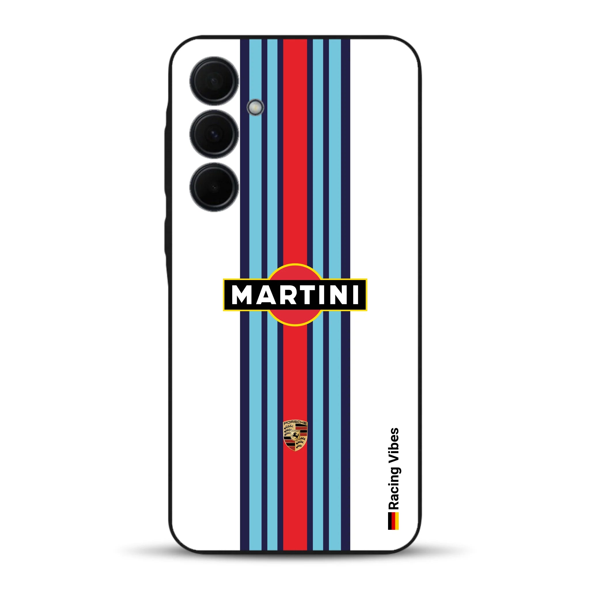 Martini Porsche Livery #1 - Individuelle Handyhülle für Samsung