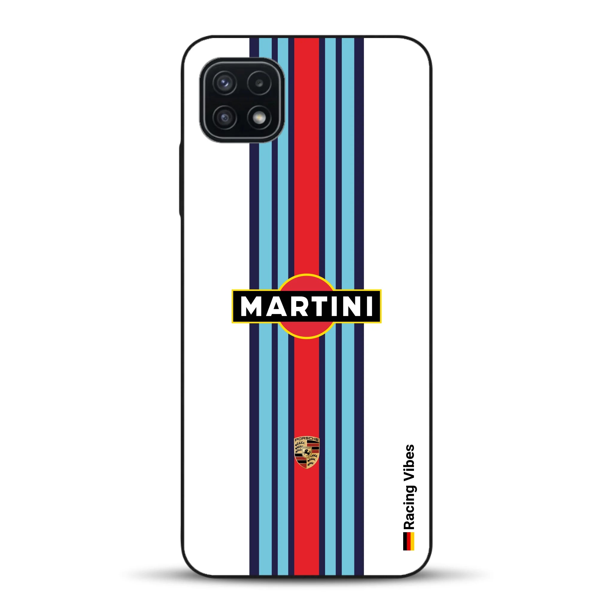 Martini Porsche Livery #1 - Individuelle Handyhülle für Samsung