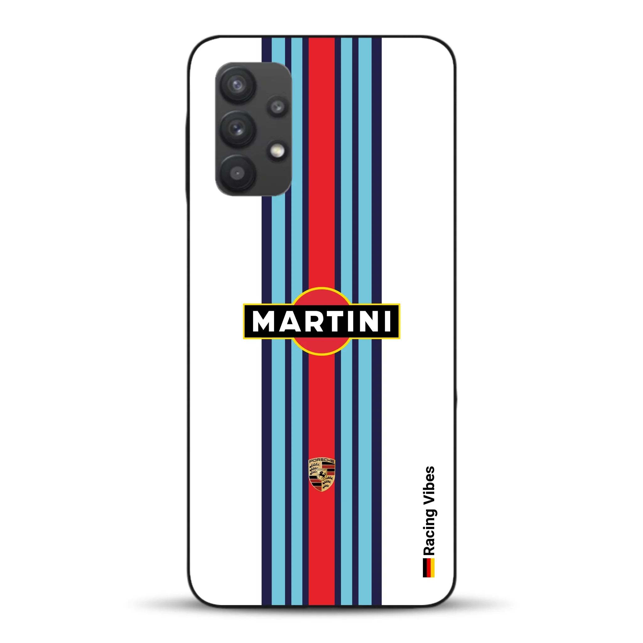 Martini Porsche Livery #1 - Individuelle Handyhülle für Samsung