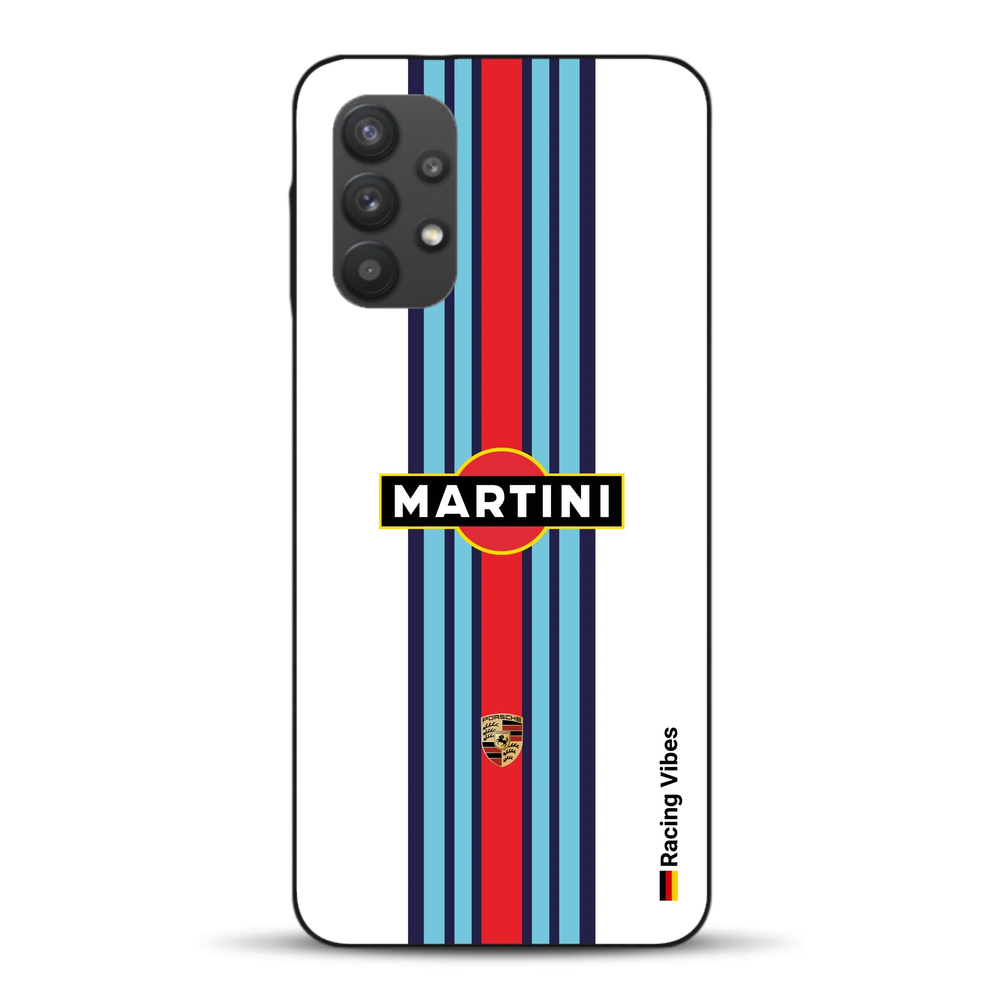 Martini Porsche Livery #1 - Individuelle Handyhülle für Samsung