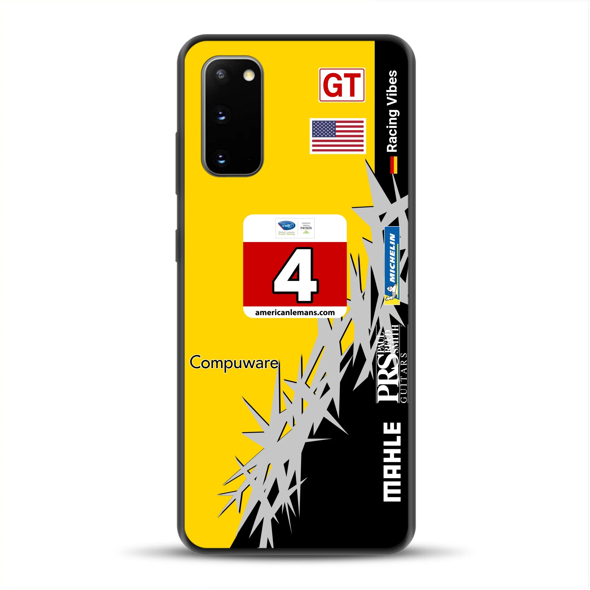 Corvette C6R 2010 ALMS Livery - Custodia per cellulare personalizzata per Samsung