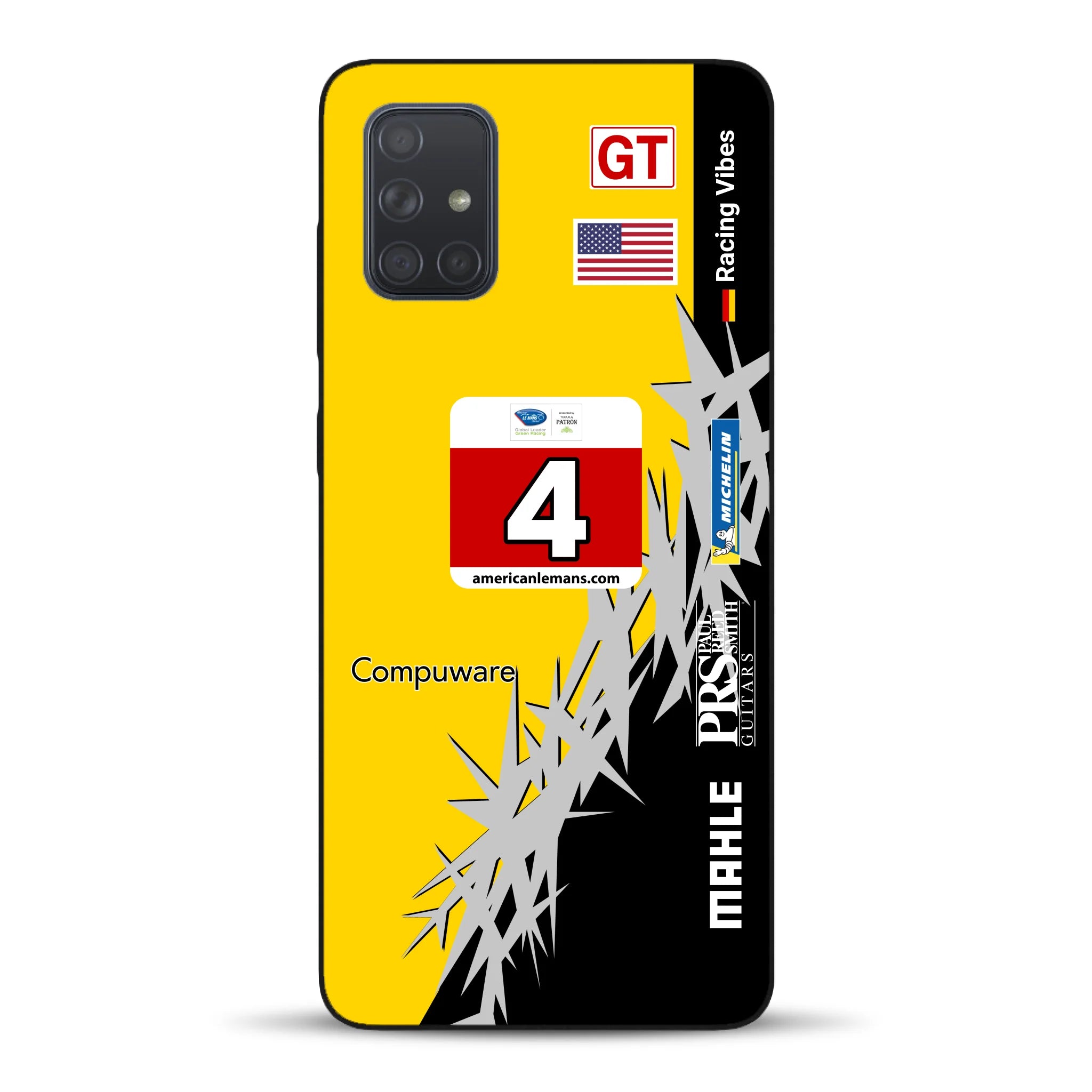Corvette C6R 2010 ALMS Livery - Custodia per cellulare personalizzata per Samsung