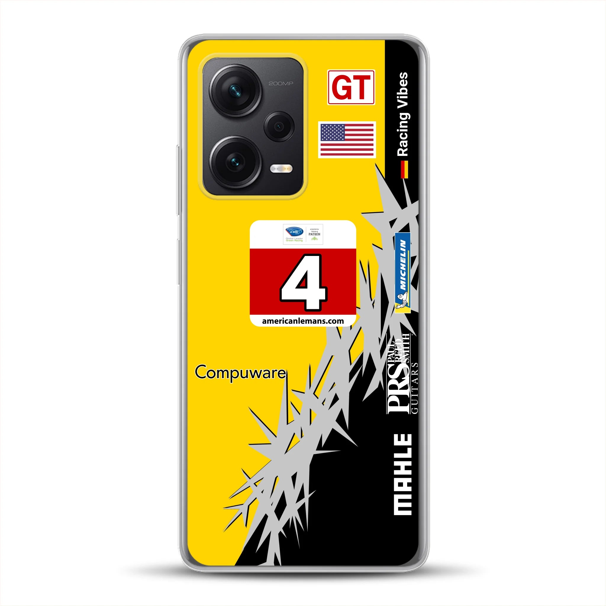 Corvette C6R 2010 ALMS Livery - Housse de téléphone portable personnalisée pour Xiaomi