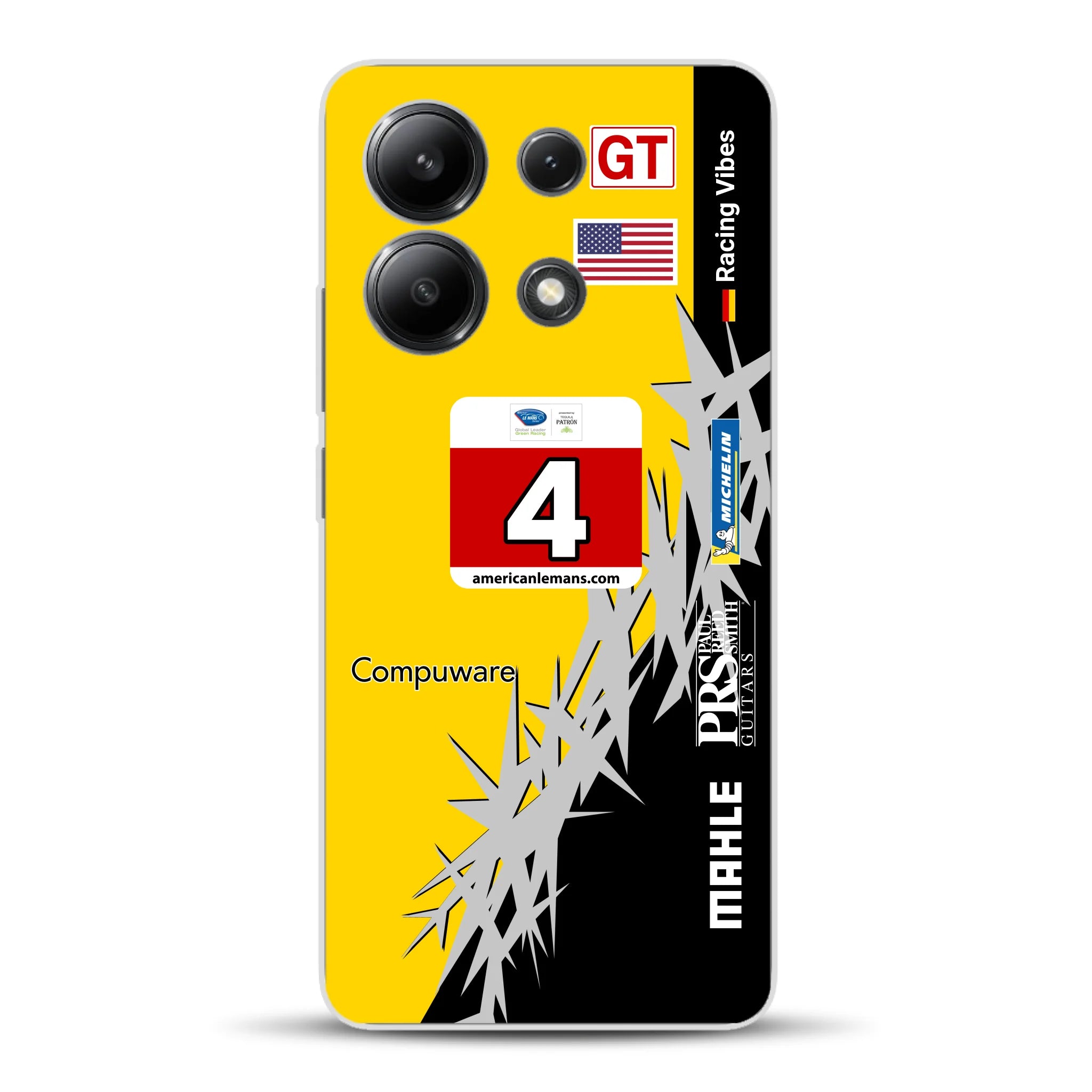 Corvette C6R 2010 ALMS Livery - Housse de téléphone portable personnalisée pour Xiaomi