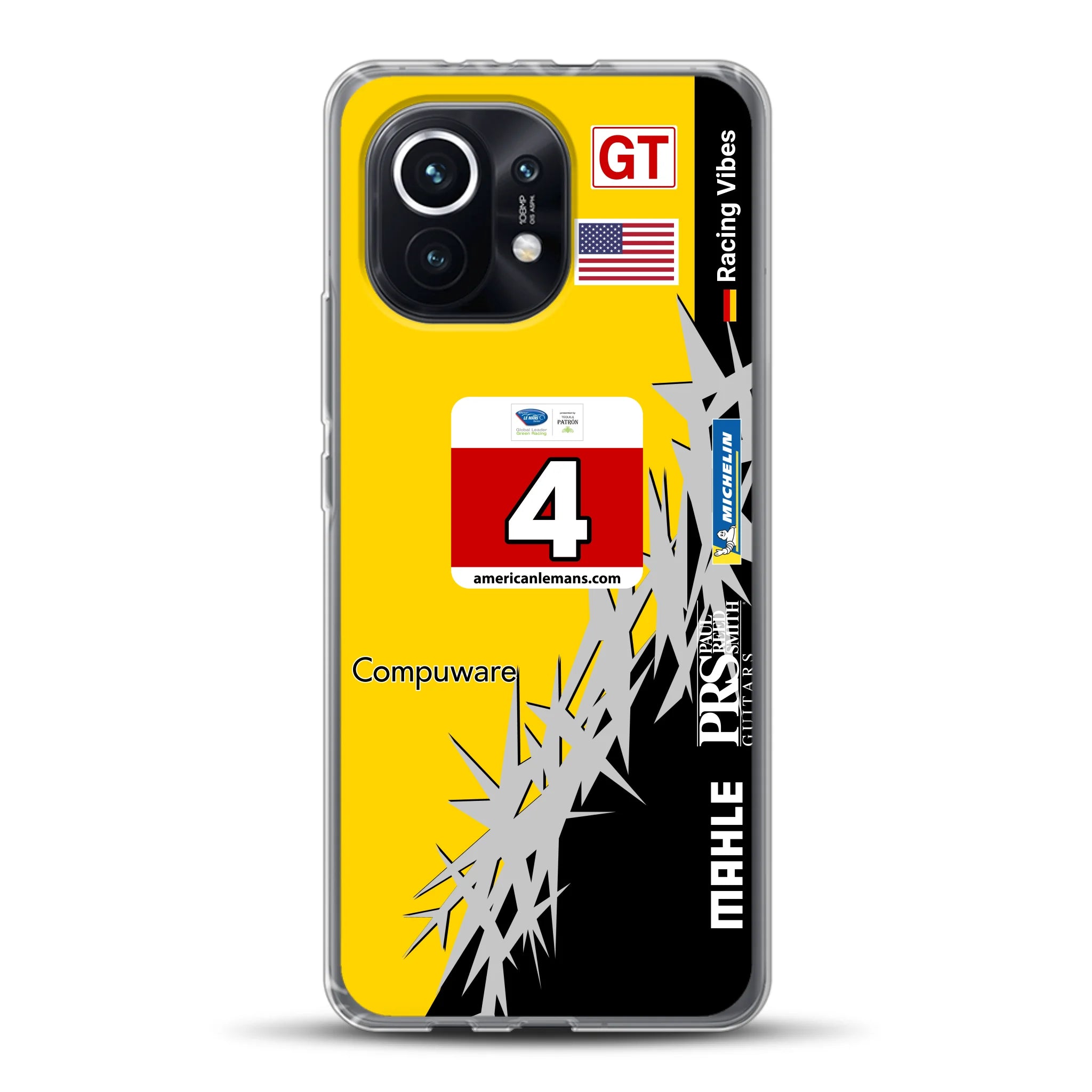 Corvette C6R 2010 ALMS Livery - Housse de téléphone portable personnalisée pour Xiaomi