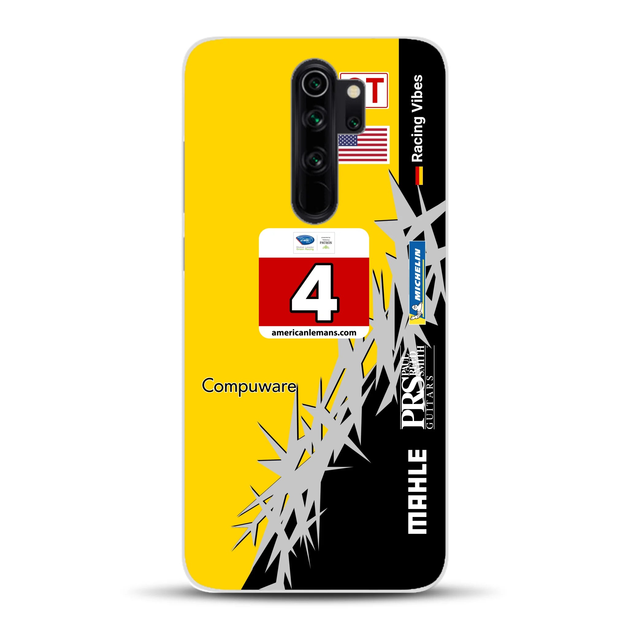 Corvette C6R 2010 ALMS Livery - Housse de téléphone portable personnalisée pour Xiaomi