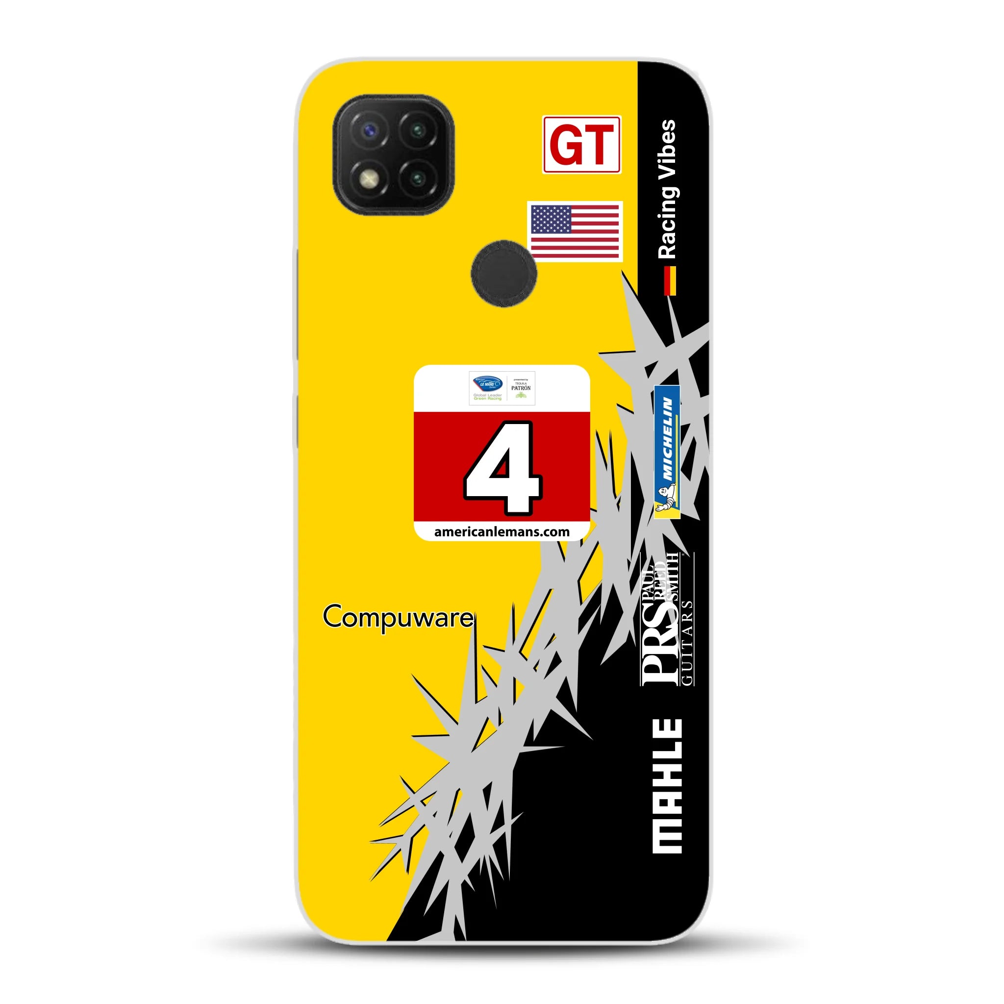 Corvette C6R 2010 ALMS Livery - Housse de téléphone portable personnalisée pour Xiaomi