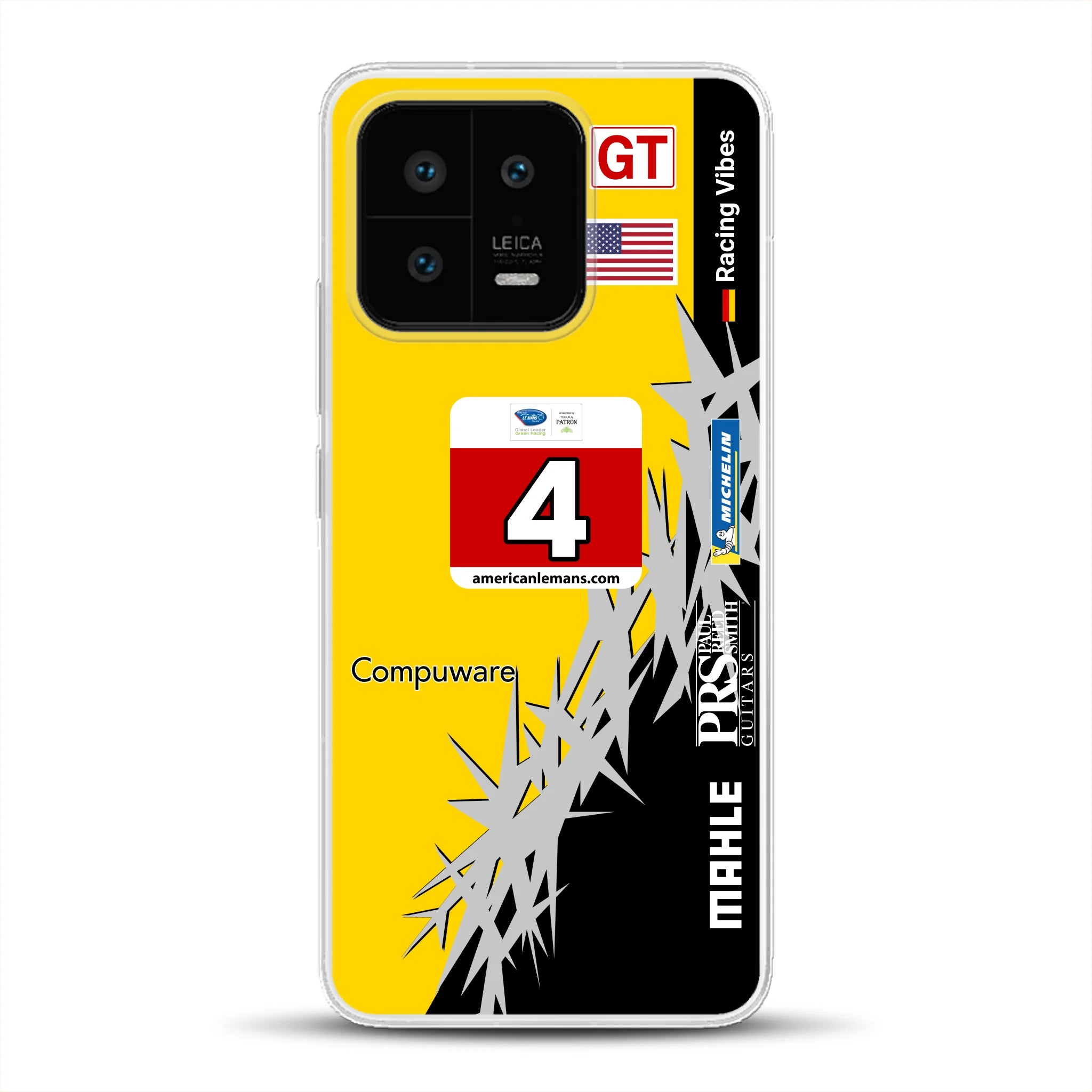 Corvette C6R 2010 ALMS Livery - Housse de téléphone portable personnalisée pour Xiaomi