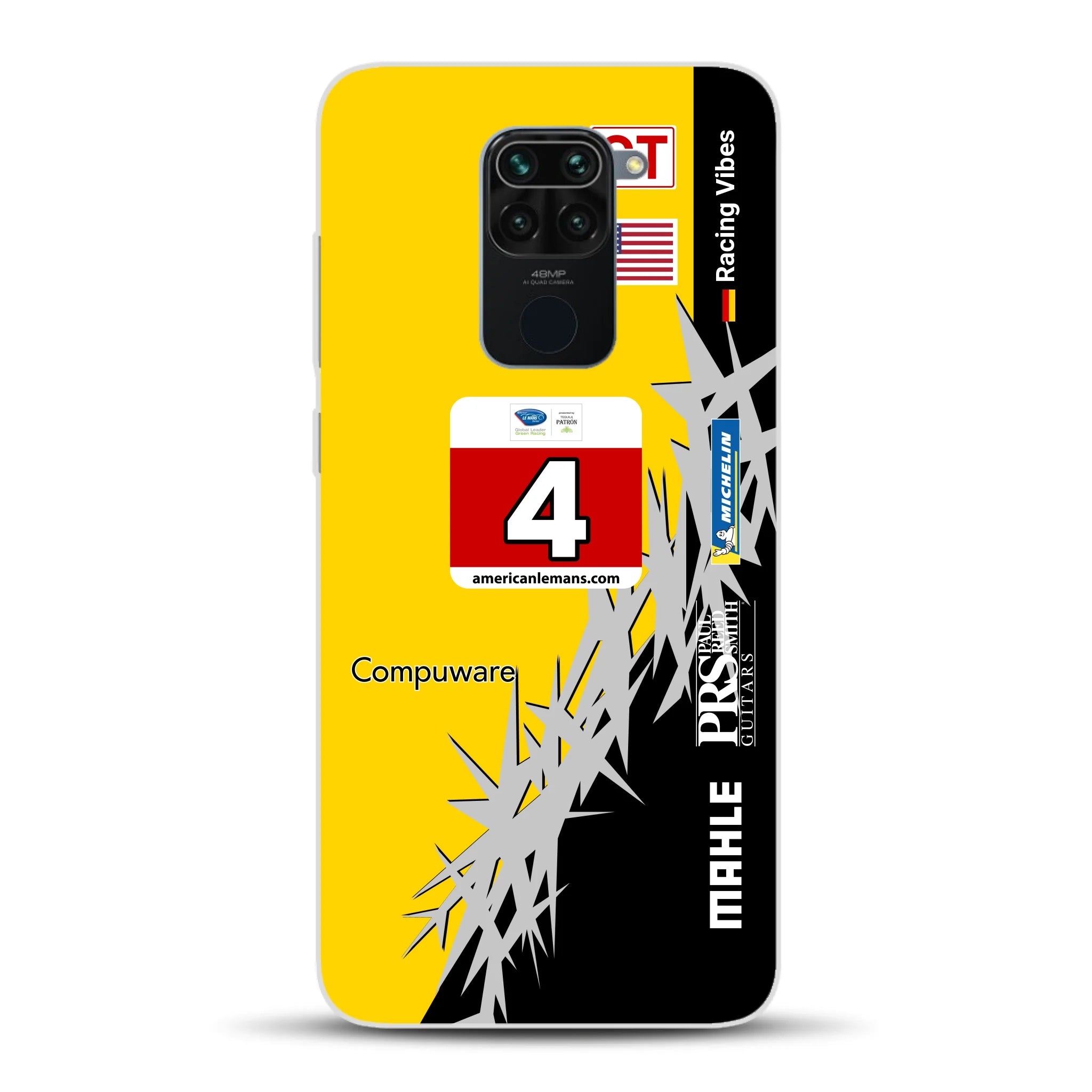 Corvette C6R 2010 ALMS Livery - Housse de téléphone portable personnalisée pour Xiaomi