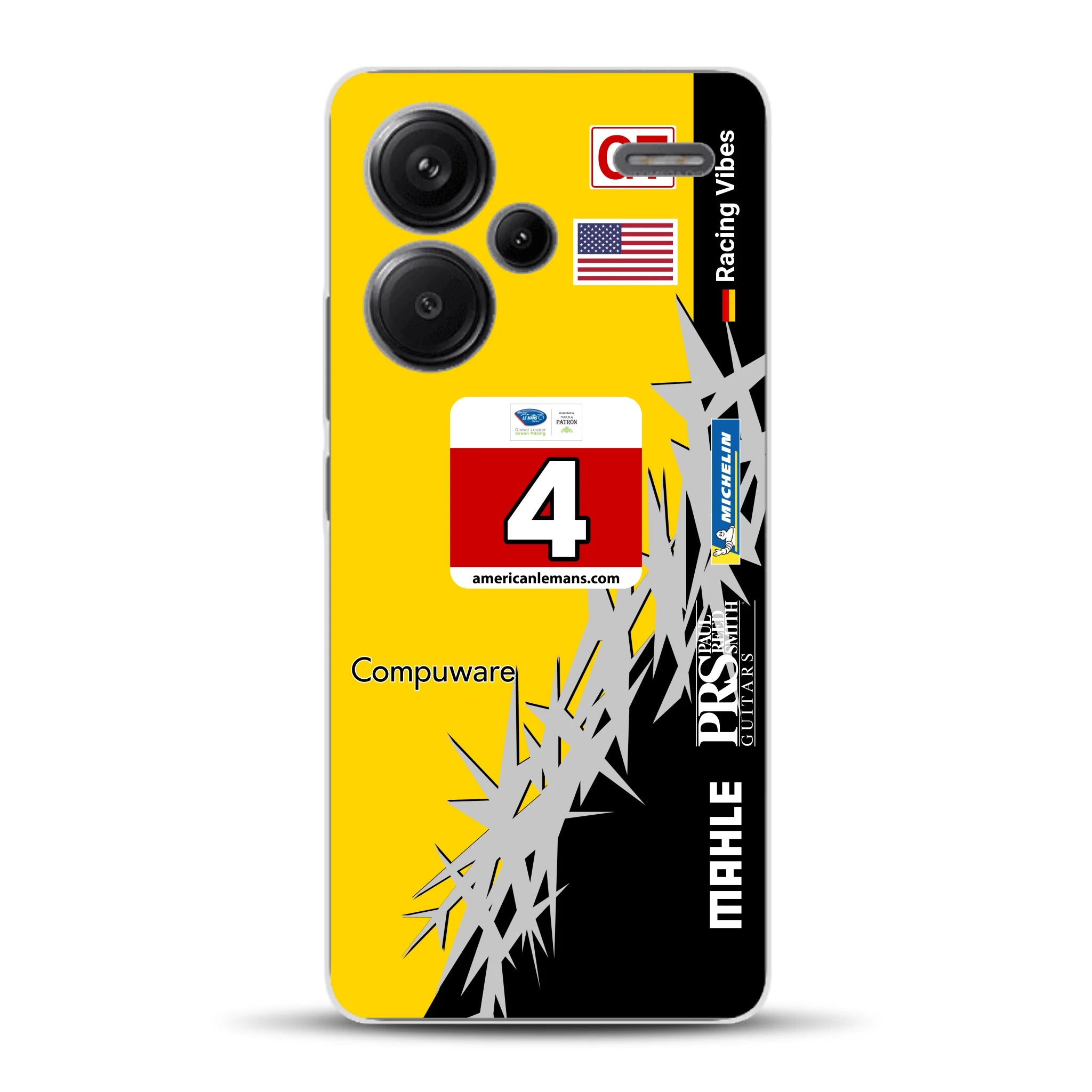Corvette C6R 2010 ALMS Livery - Housse de téléphone portable personnalisée pour Xiaomi