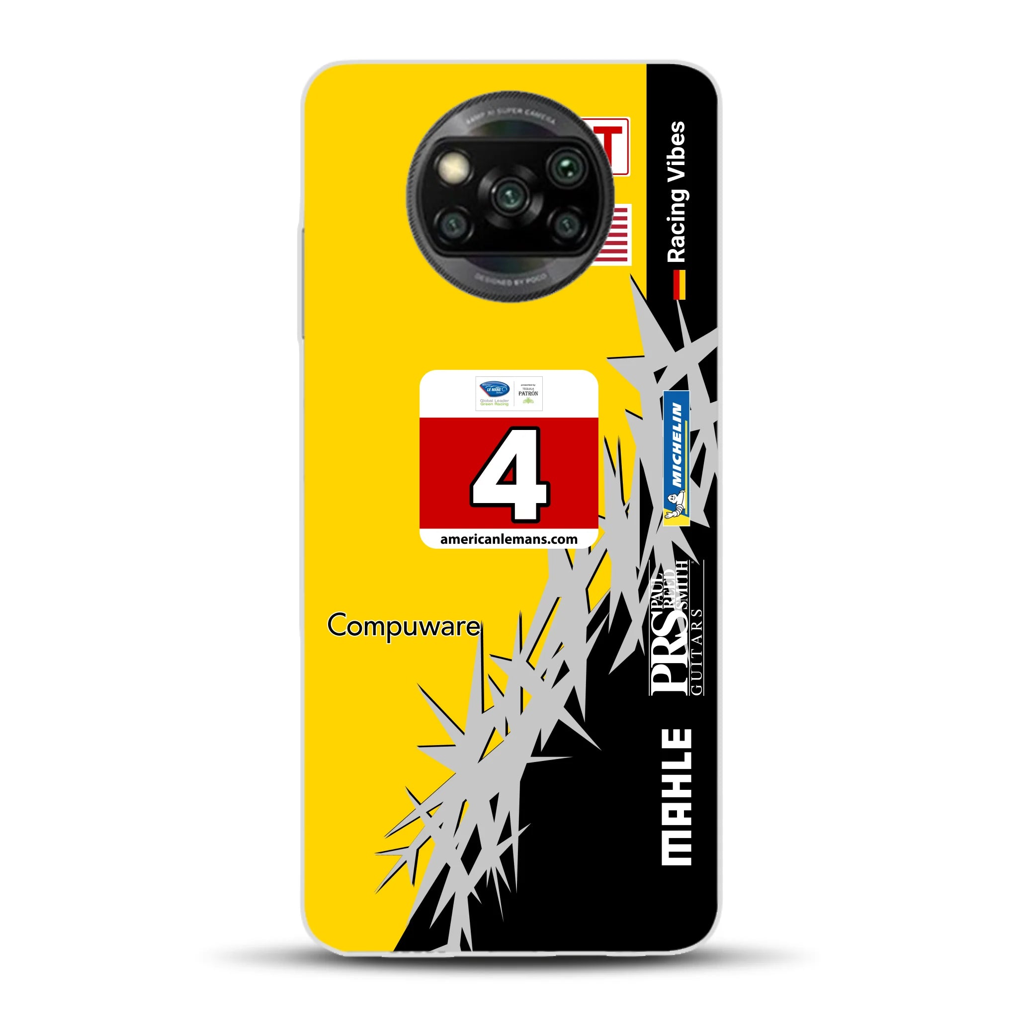 Corvette C6R 2010 ALMS Livery - Housse de téléphone portable personnalisée pour Xiaomi