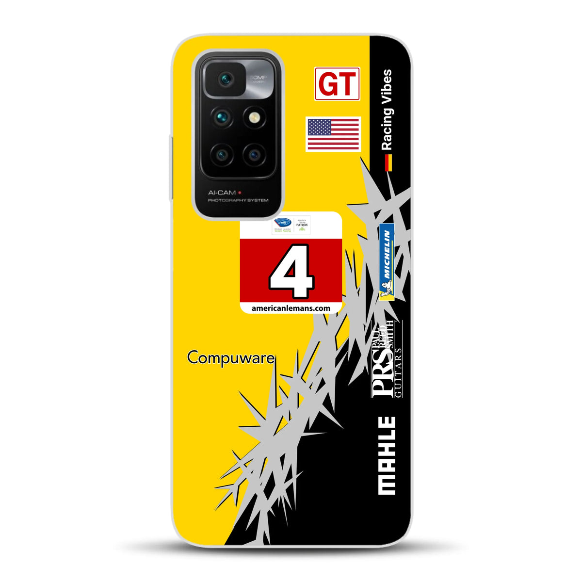 Corvette C6R 2010 ALMS Livery - Custom phone case for Xiaomi