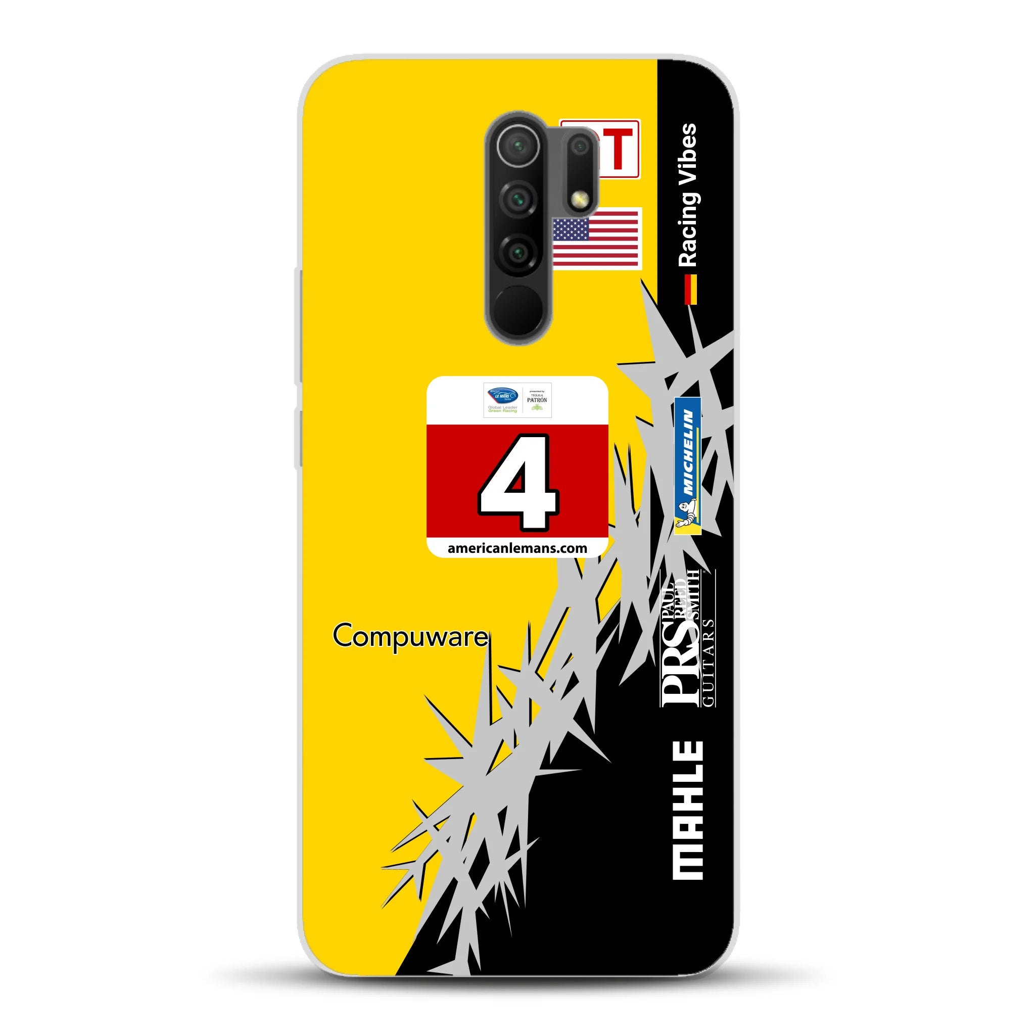 Corvette C6R 2010 ALMS Livery - Housse de téléphone portable personnalisée pour Xiaomi