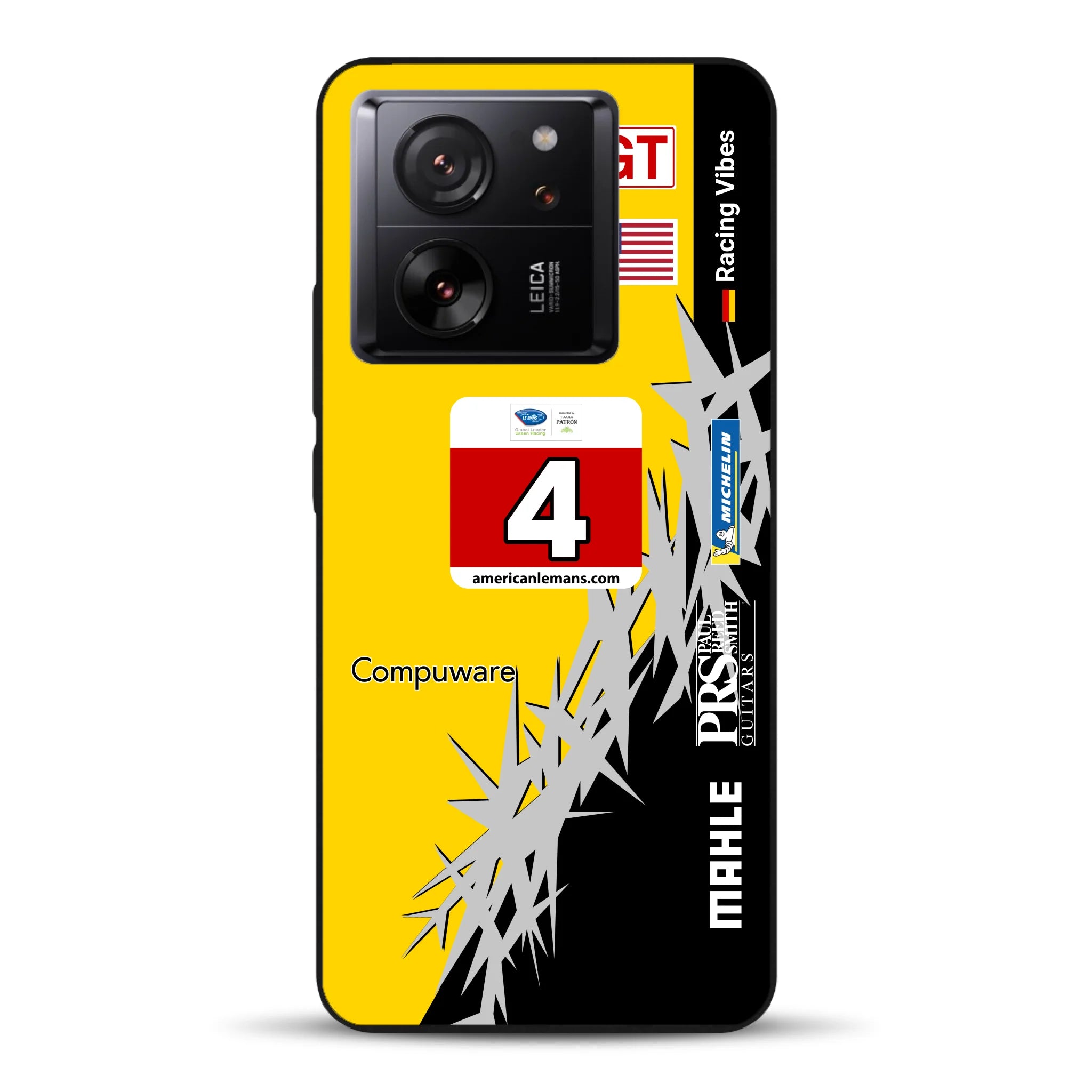 Corvette C6R 2010 ALMS Livery - Housse de téléphone portable personnalisée pour Xiaomi