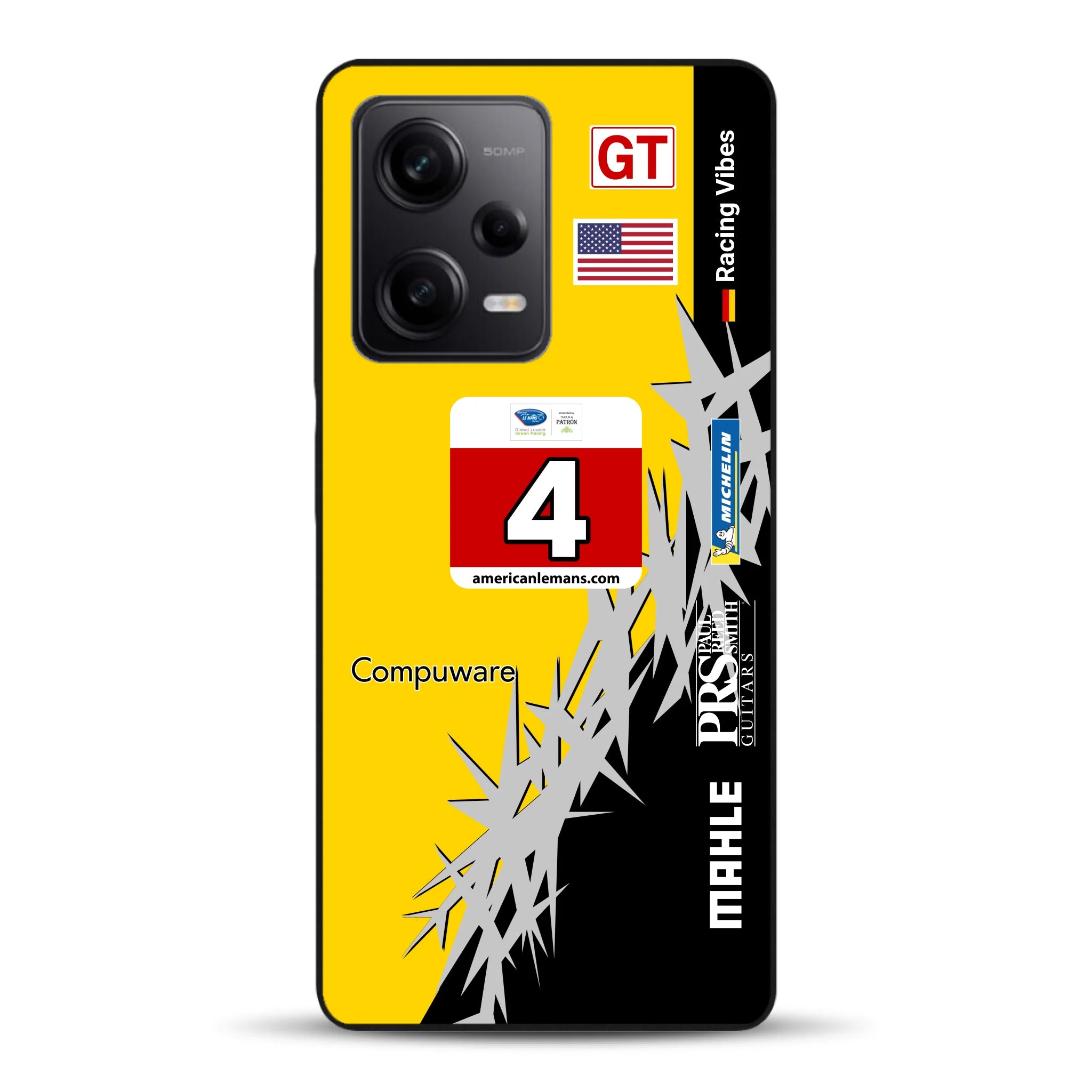 Corvette C6R 2010 ALMS Livery - Housse de téléphone portable personnalisée pour Xiaomi
