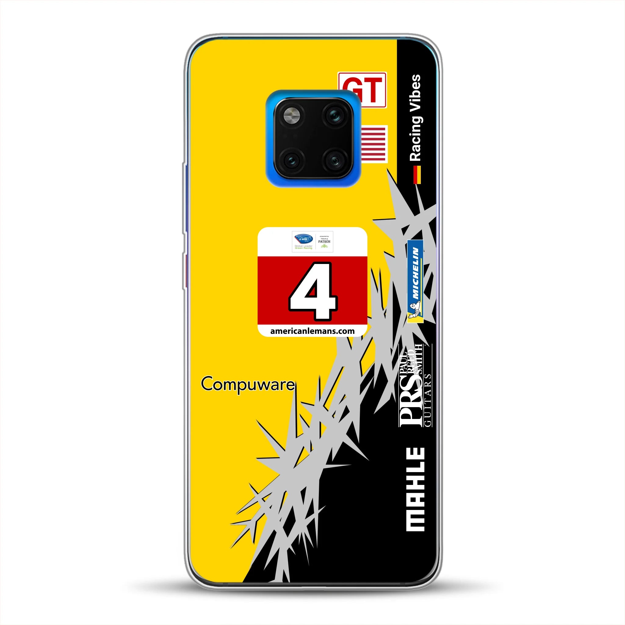 Corvette C6R 2010 ALMS Livery - Individuelle Handyhülle für Huawei