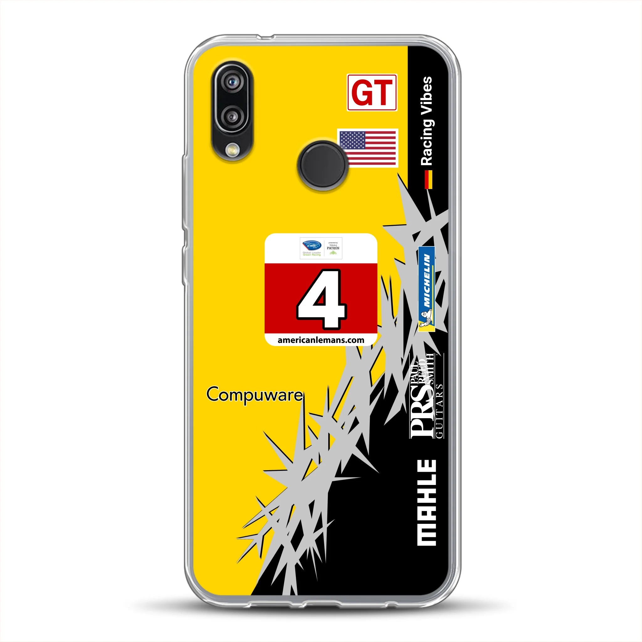 Corvette C6R 2010 ALMS Livery - Individuelle Handyhülle für Huawei