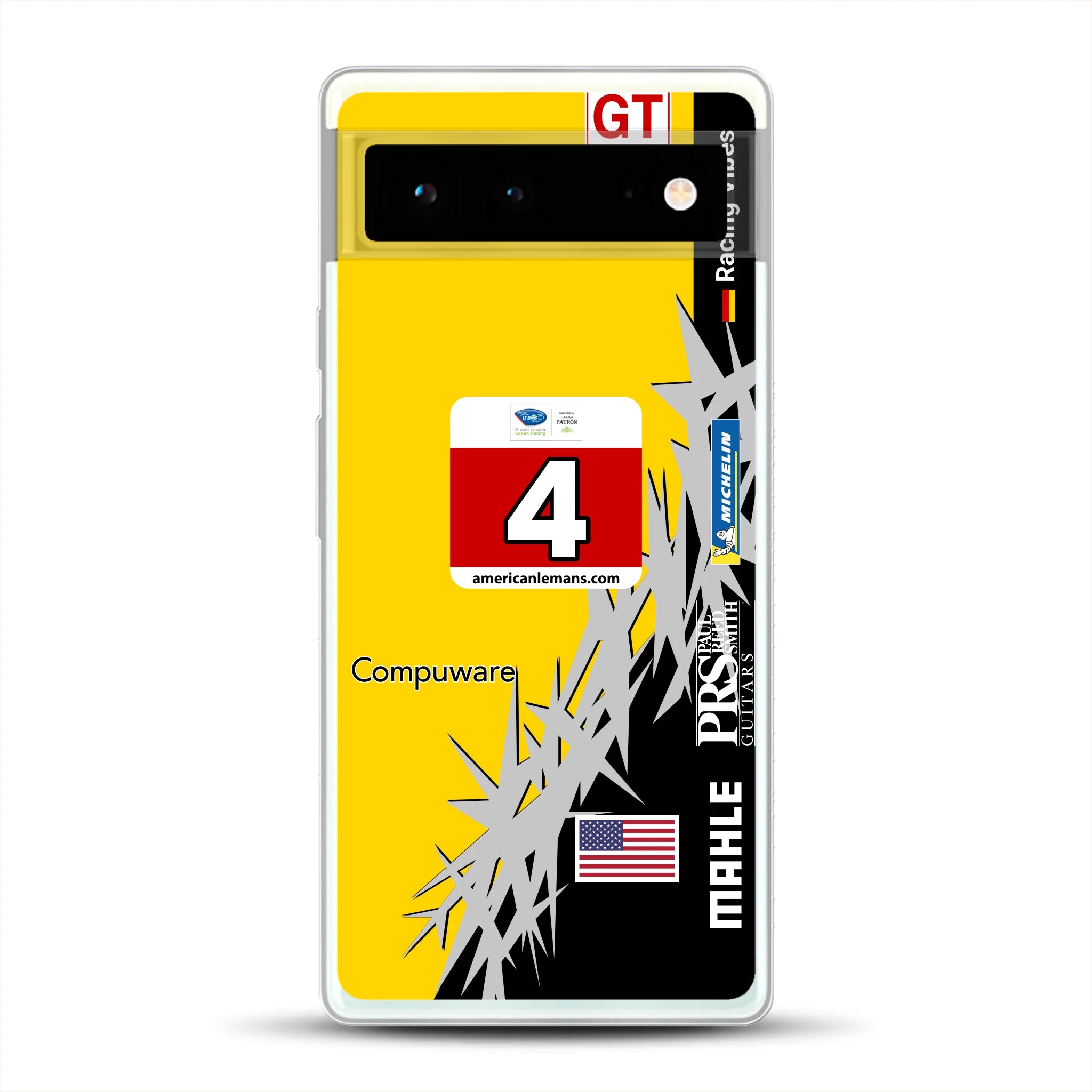 Corvette C6R 2010 ALMS Livery - Custodia per cellulare personalizzata per Google