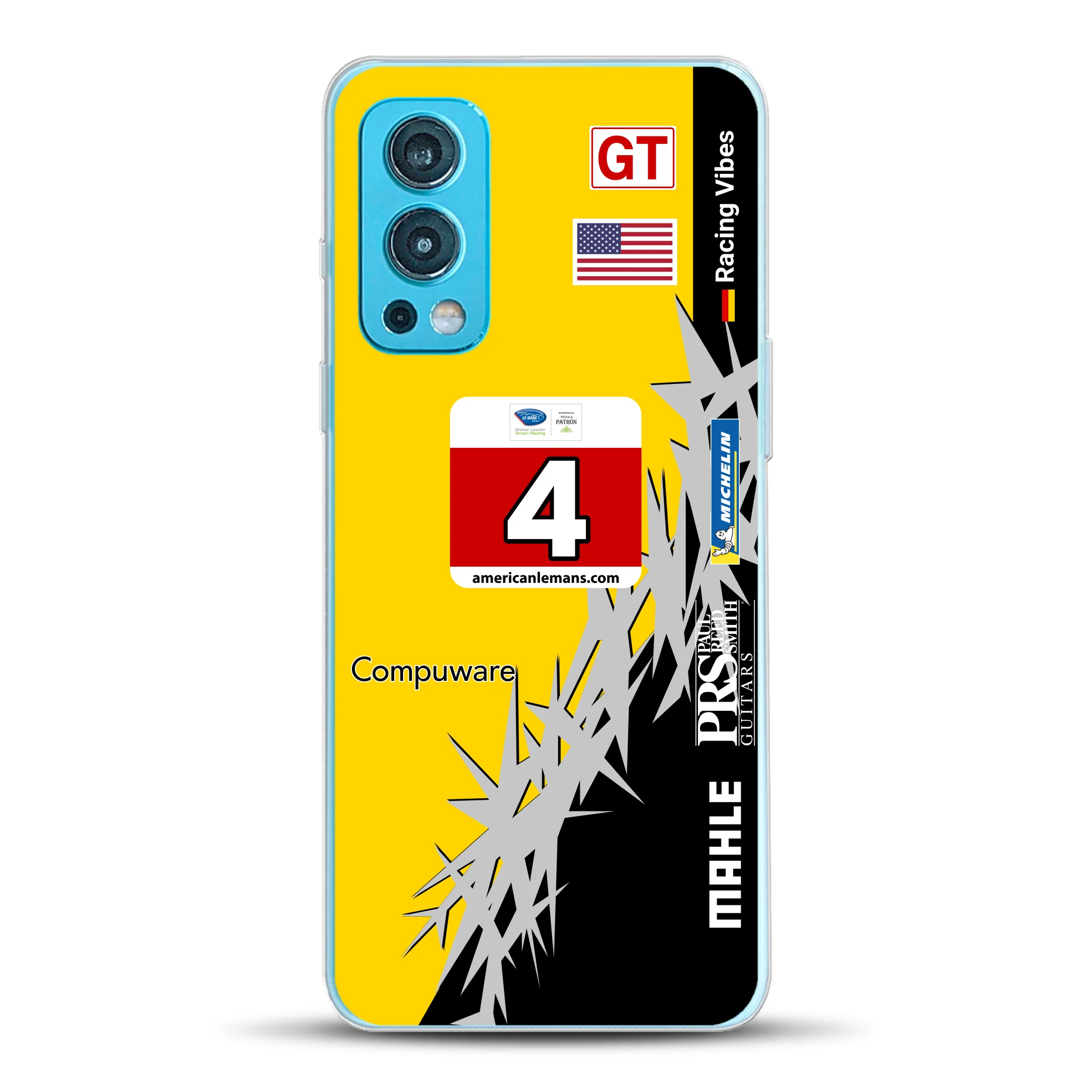 Corvette C6R 2010 ALMS Livery - Individuelle Handyhülle
