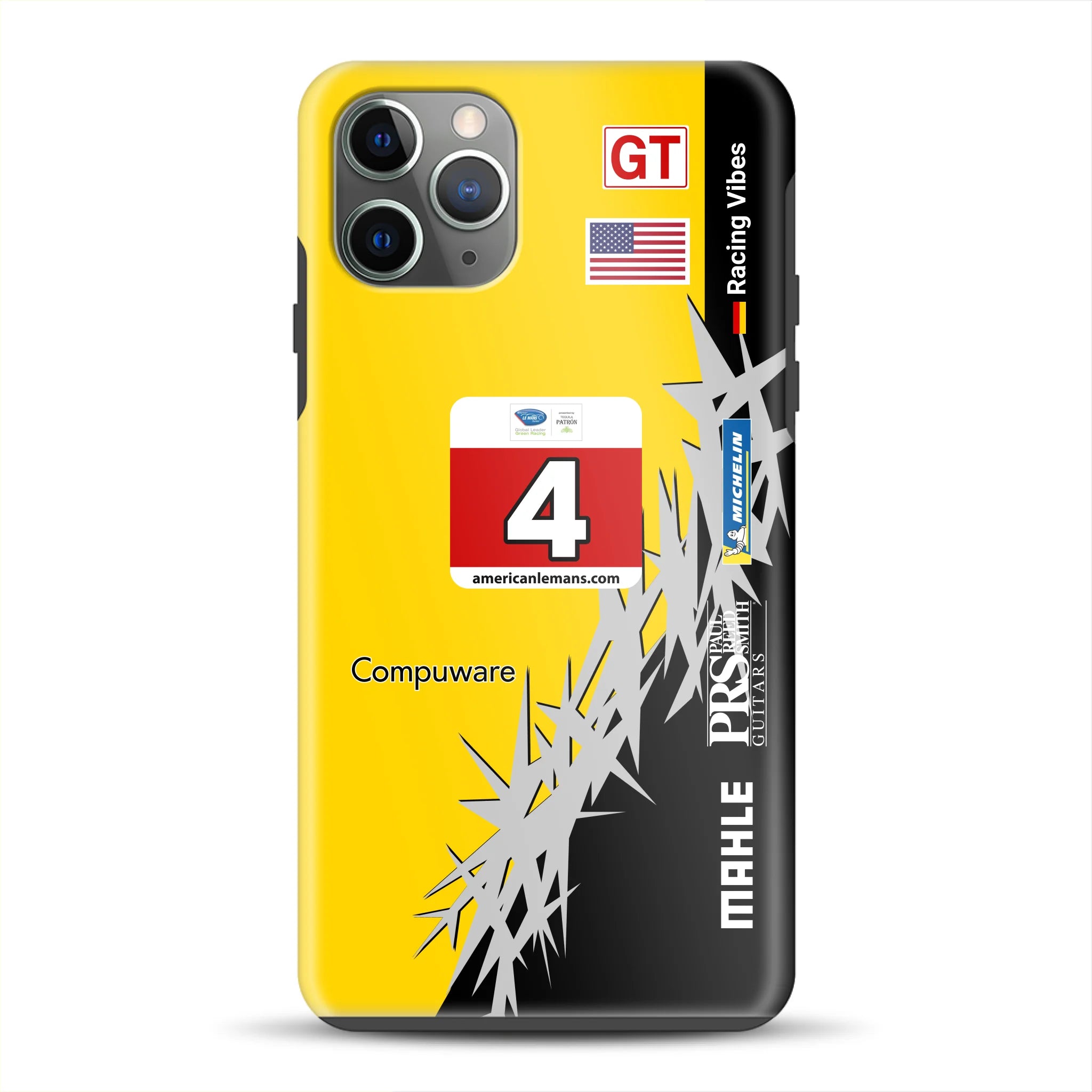 Corvette C6R 2010 ALMS Livery - Individuelle Premium Hülle für iPhone