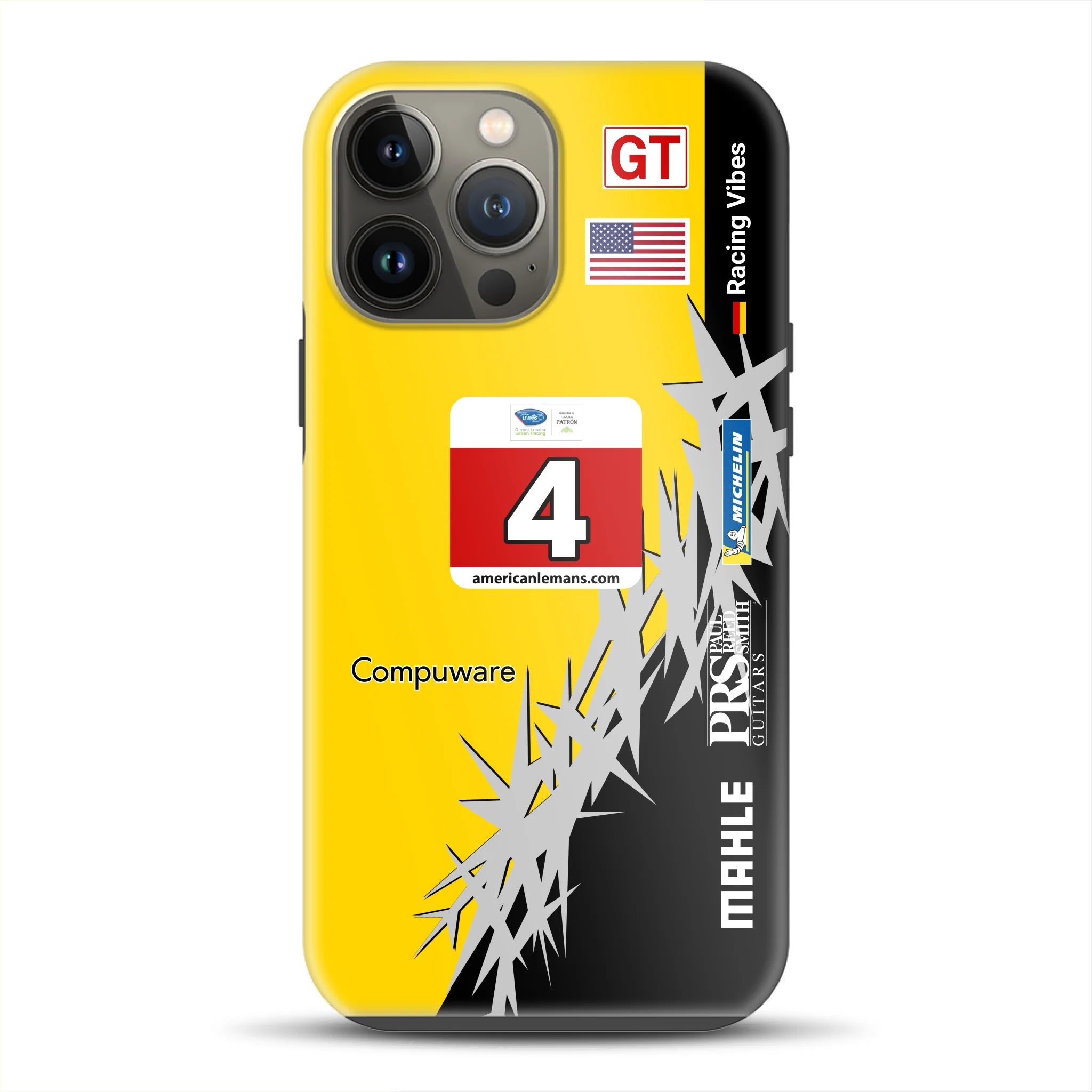Corvette C6R 2010 ALMS Livery - Individuelle Premium Hülle für iPhone