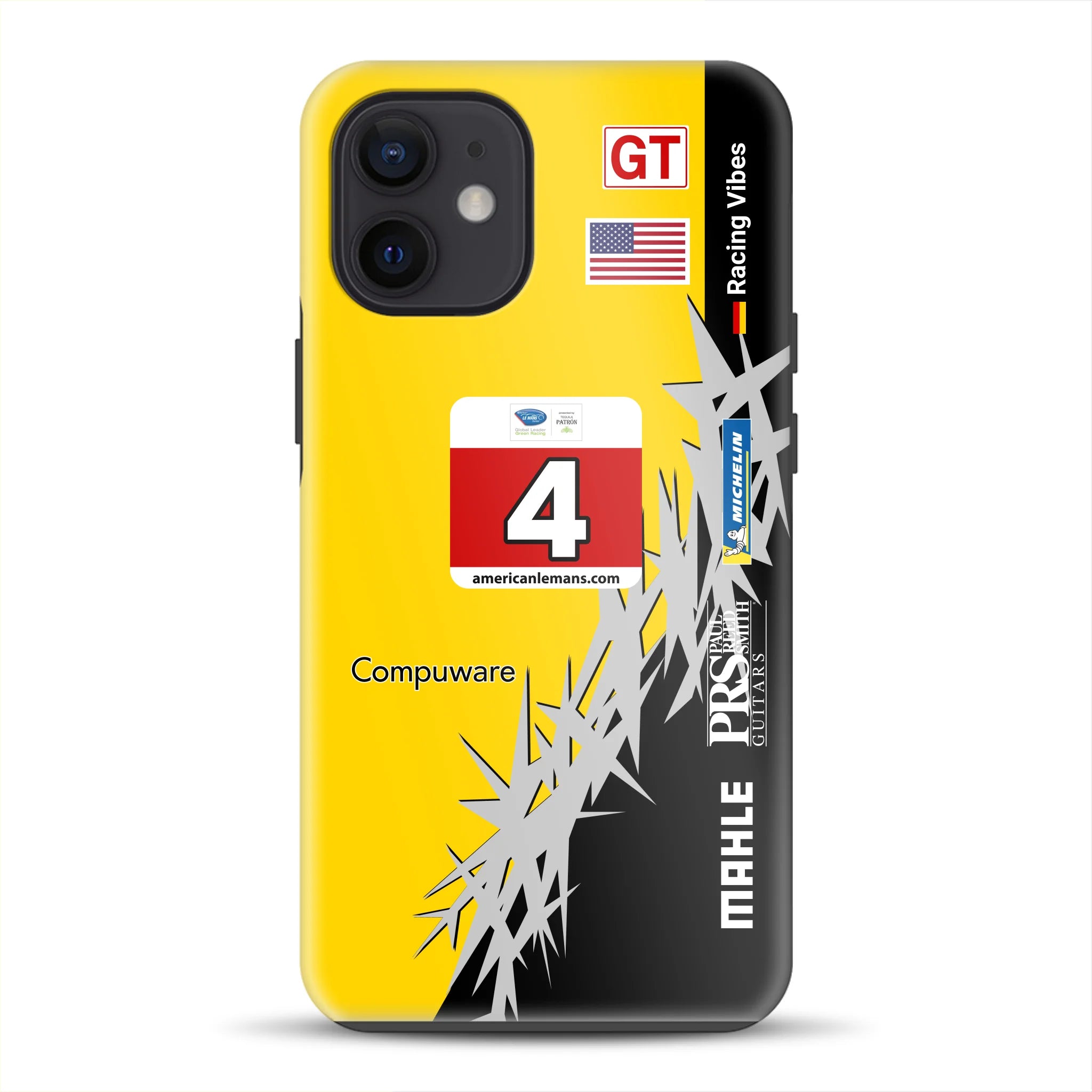 Corvette C6R 2010 ALMS Livery - Individuelle Premium Hülle für iPhone