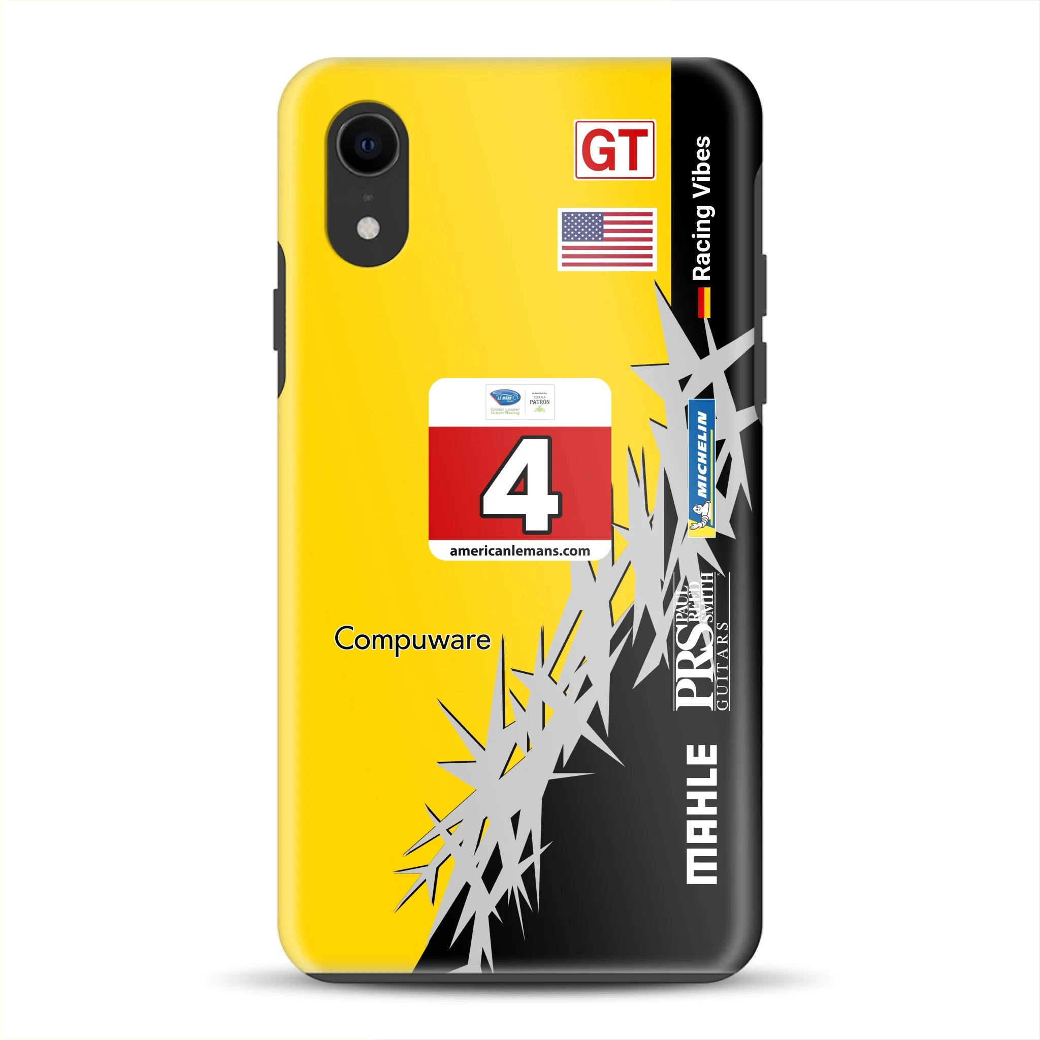 Corvette C6R 2010 ALMS Livery - Individuelle Premium Hülle für iPhone