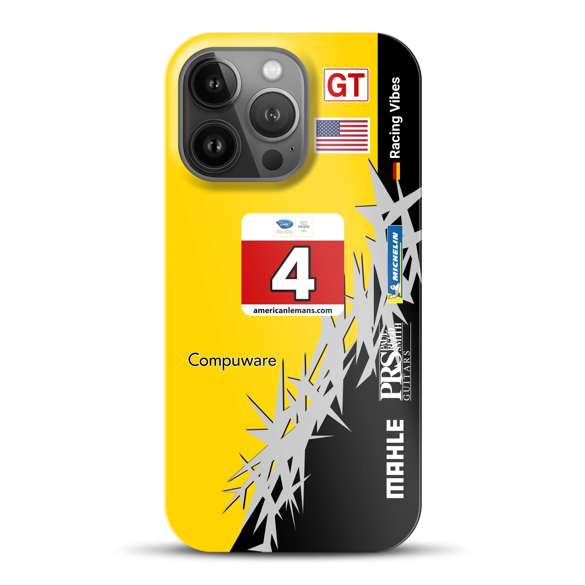 Corvette C6R 2010 ALMS Livery - Individuelle Hardcase Hülle für iPhone