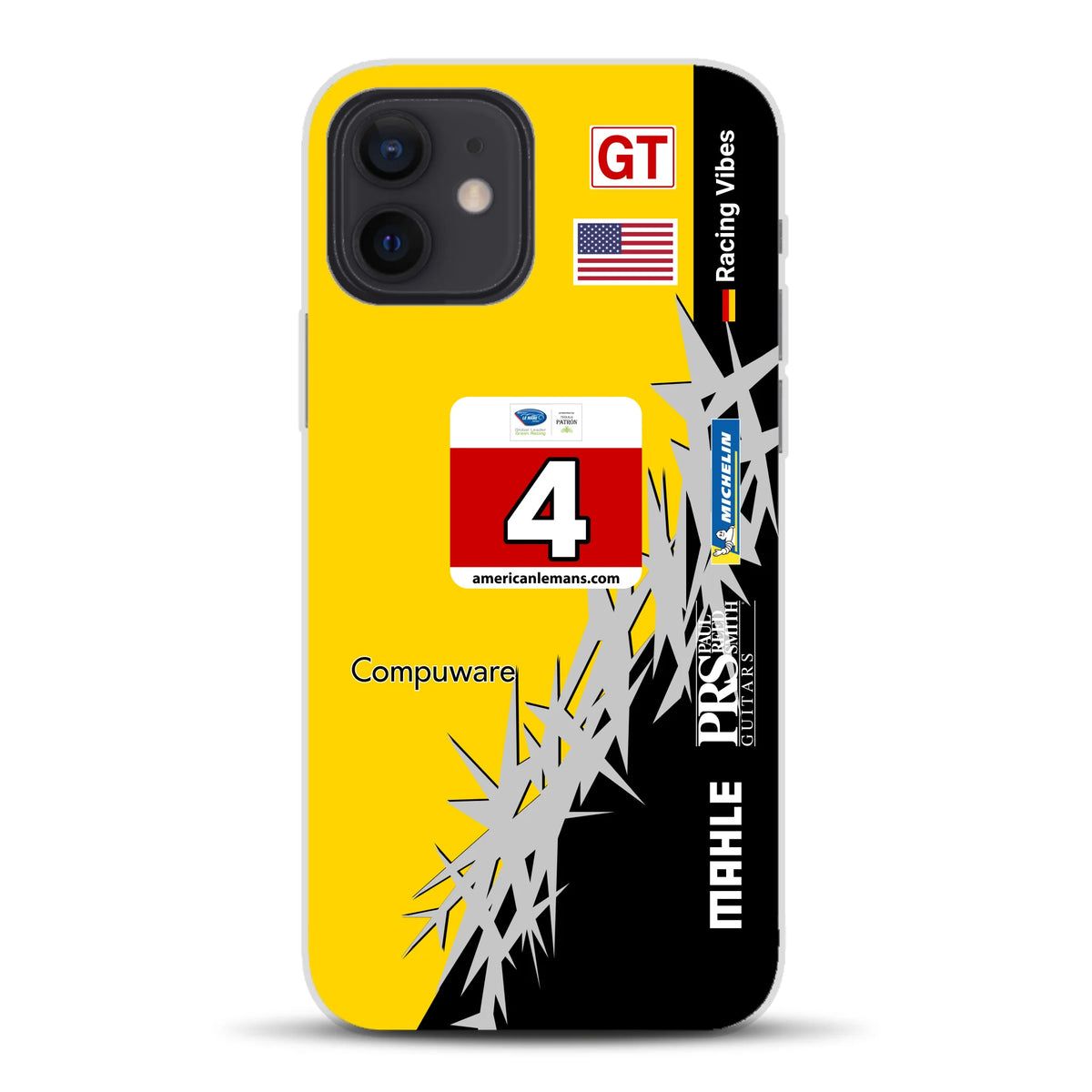 Corvette C6R 2010 ALMS Livery - Custom phone case for iPhone