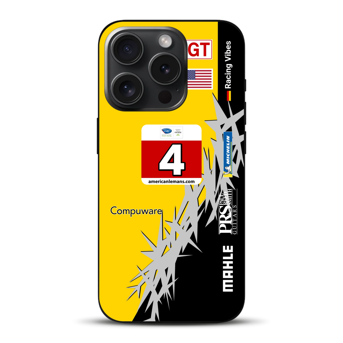 Corvette C6R 2010 ALMS Livery - Custom phone case for iPhone